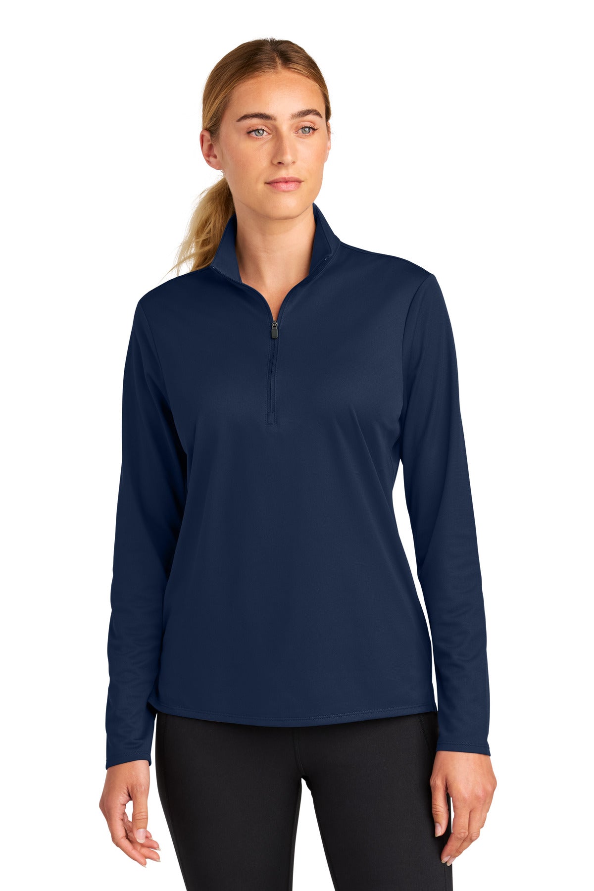 Custom Embroidery or DTF Print - Sport-Tek ® Women's Micropique Sport-Wick ® 1/4-Zip LST672