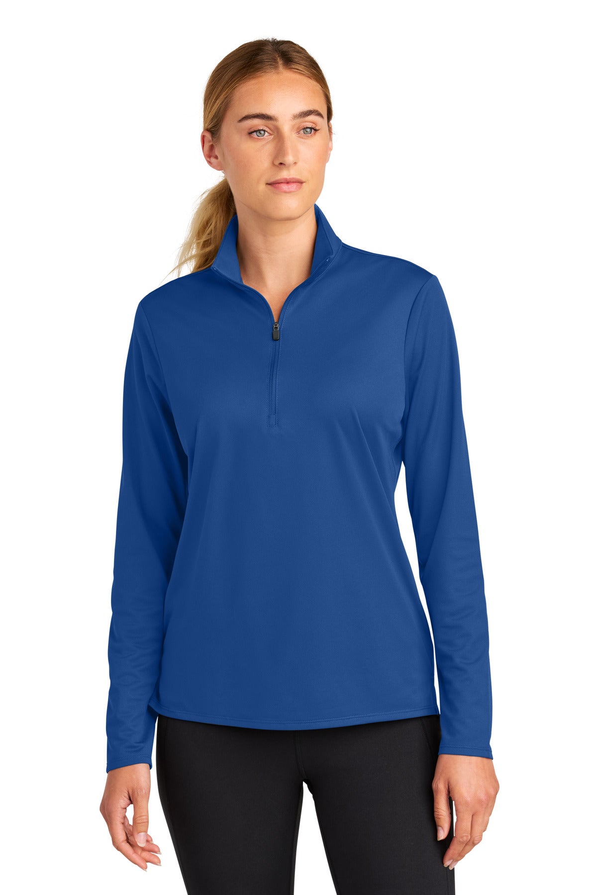 Custom Embroidery or DTF Print - Sport-Tek ® Women's Micropique Sport-Wick ® 1/4-Zip LST672