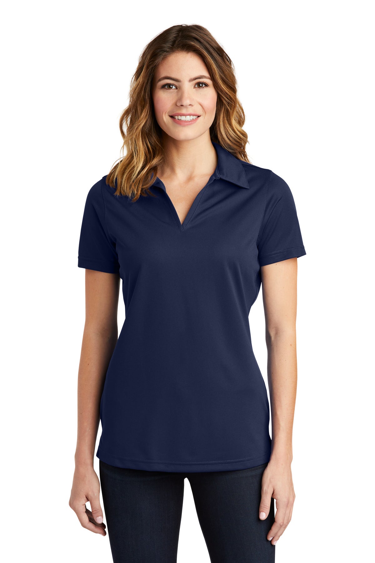 Custom Embroidered - Sport-Tek© Women's PosiCharge© Active Textured Polo. LST690