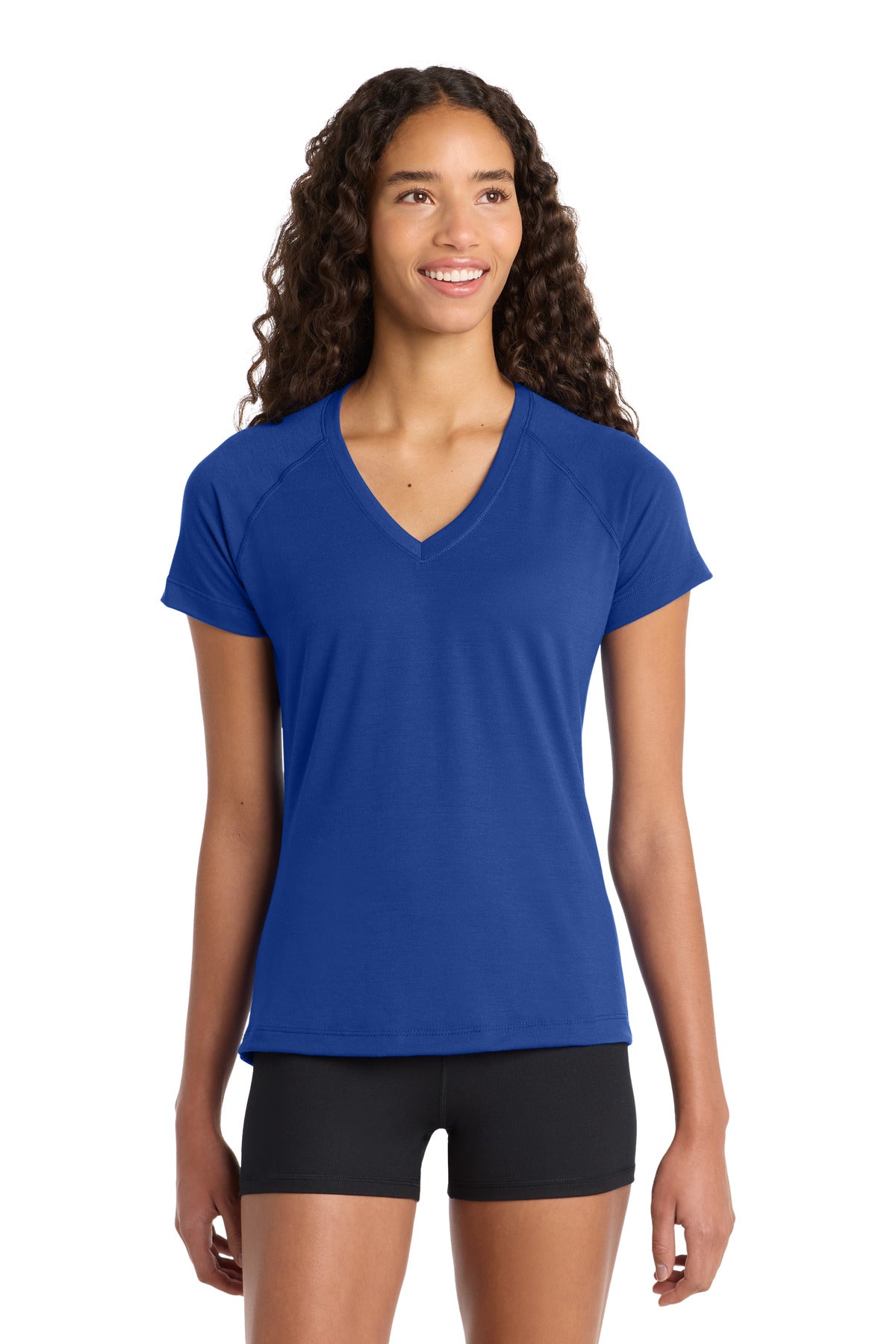 Custom Embroidery or DTF Print - Sport-Tek ® Women's Ultimate Performance V-Neck. LST700