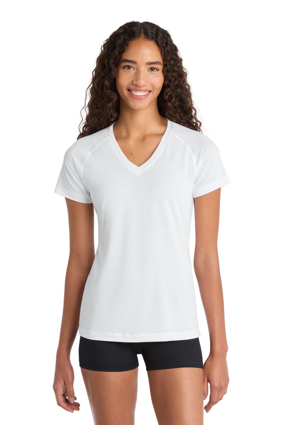 Custom Embroidery or DTF Print - Sport-Tek ® Women's Ultimate Performance V-Neck. LST700