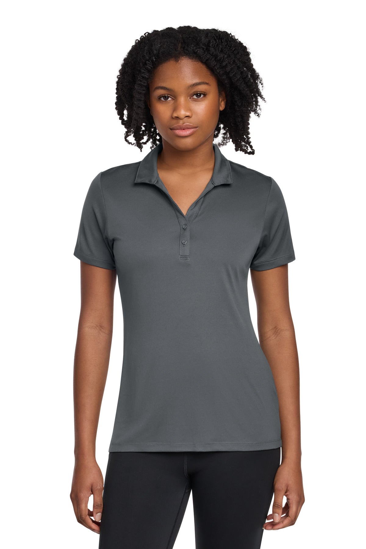 Custom Embroidery or DTF Print - Sport-Tek ® Women's PosiCharge ® Re-Compete Polo LST725