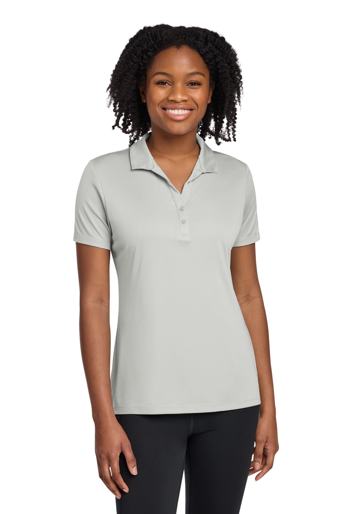Custom Embroidery or DTF Print - Sport-Tek ® Women's PosiCharge ® Re-Compete Polo LST725