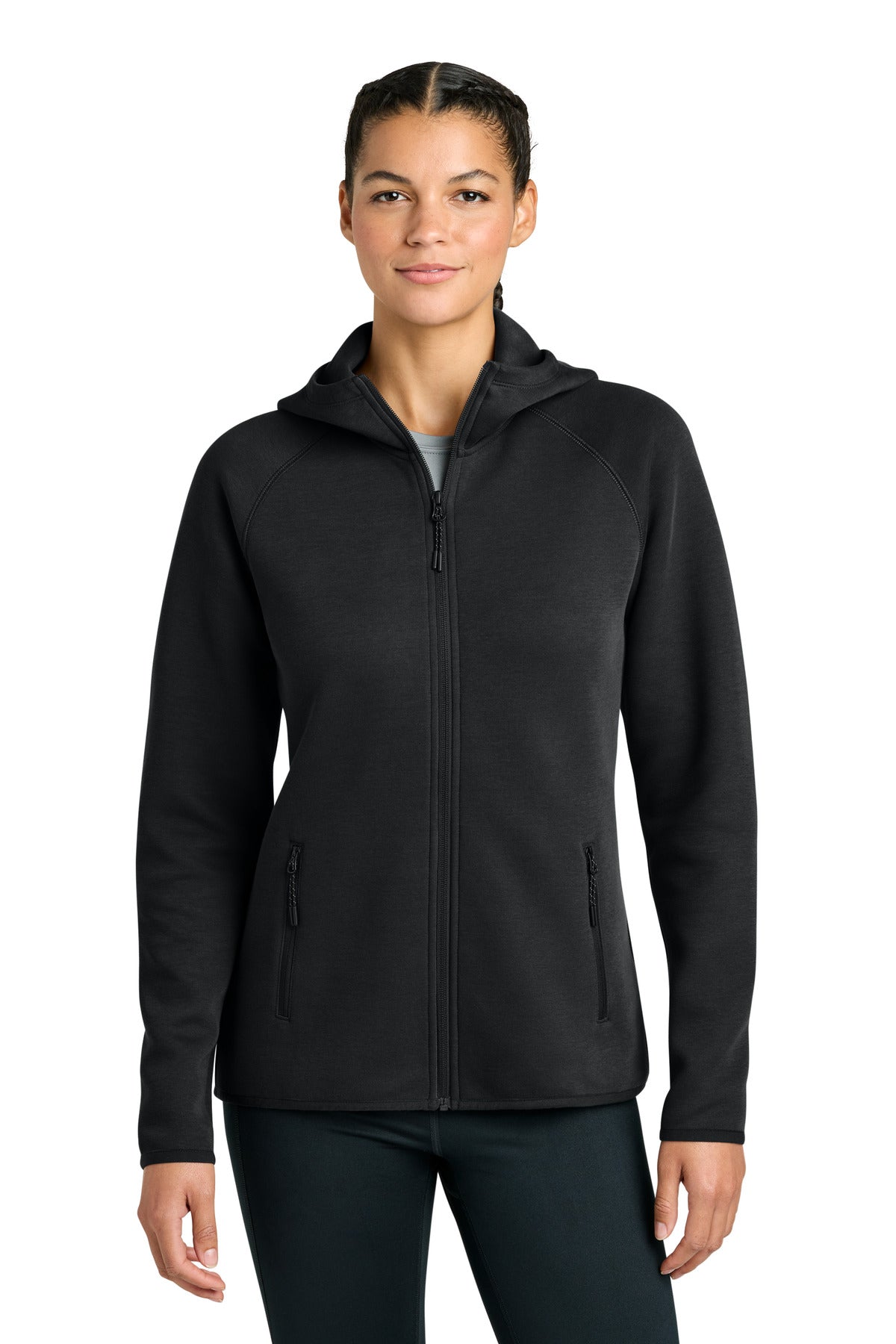Custom Embroidery or DTF Print - Sport-Tek ® Women's Phenom Full-Zip Hoodie LST840