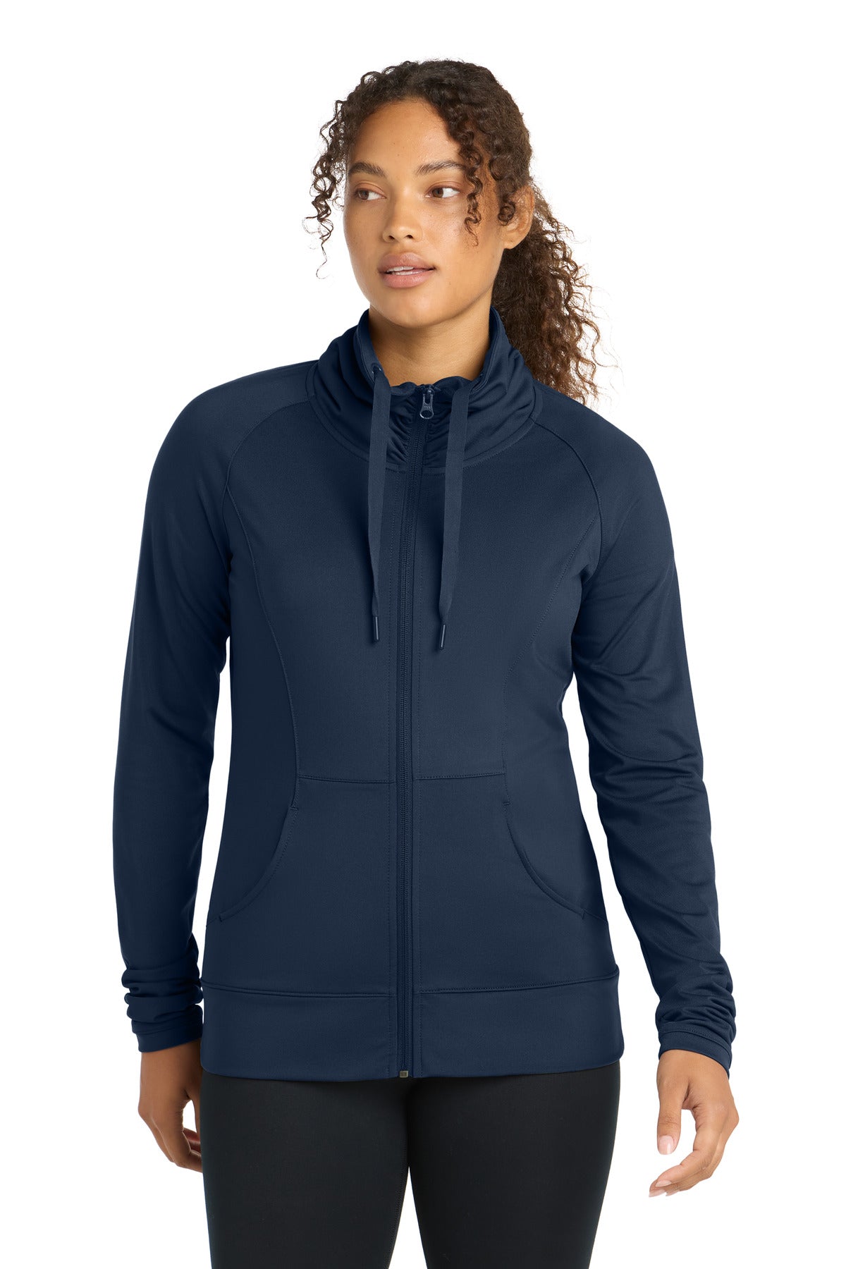 Custom Embroidery or DTF Print - Sport-Tek ® Women's Sport-Wick ® Stretch Full-Zip Jacket. LST852