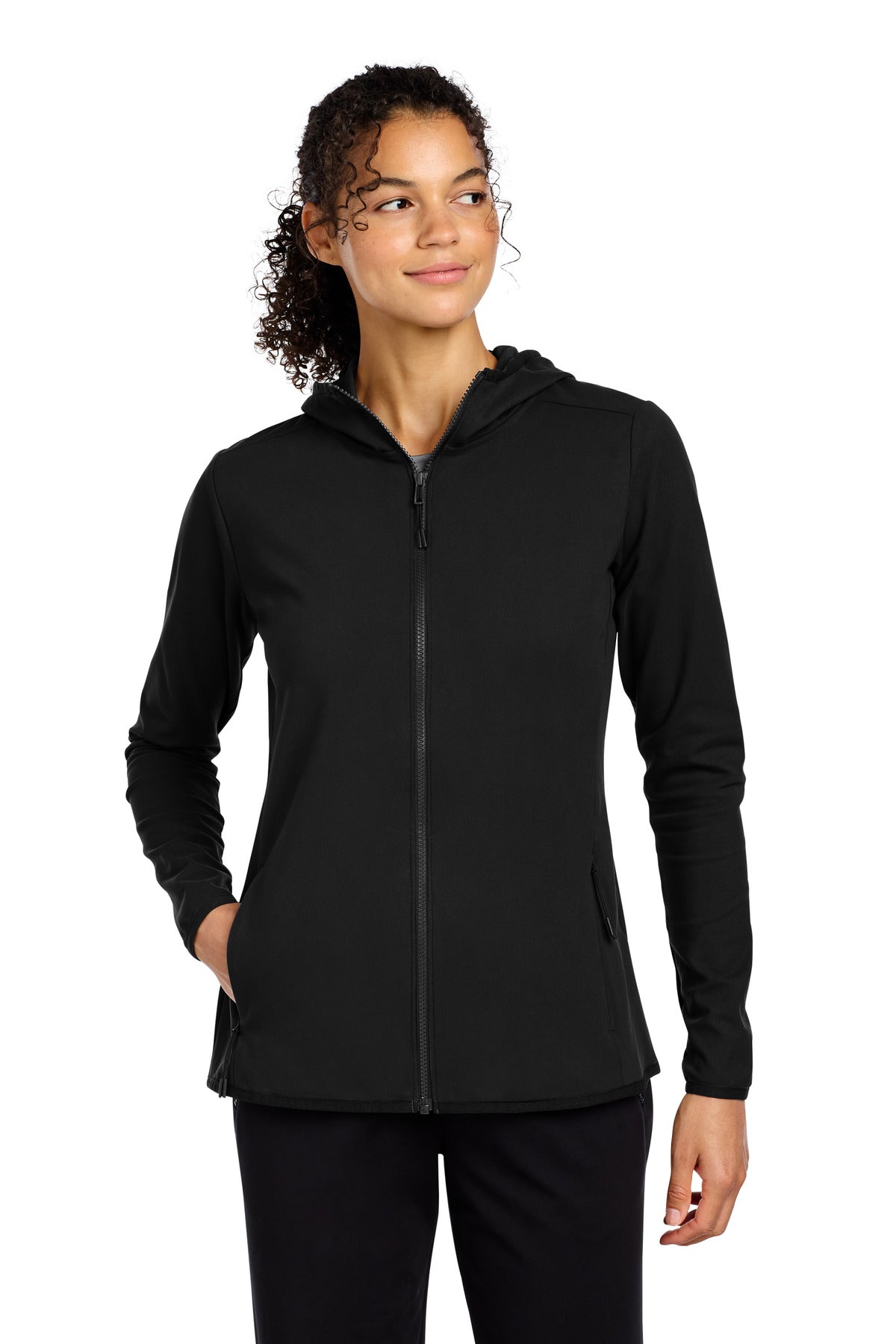 Custom Embroidery or DTF Print - Sport-Tek ® Women's Circuit Hooded Full-Zip LST870