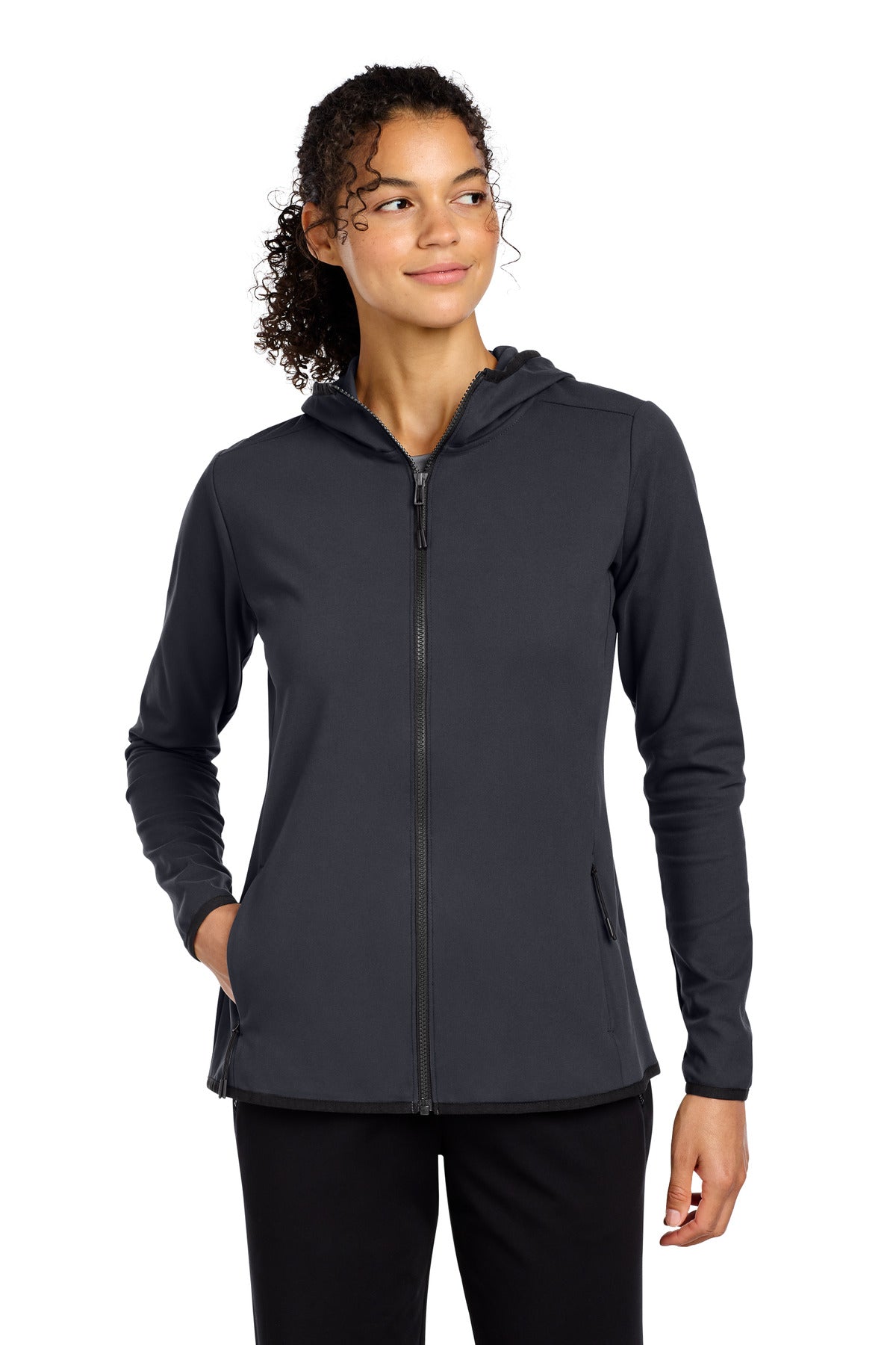 Custom Embroidery or DTF Print - Sport-Tek ® Women's Circuit Hooded Full-Zip LST870