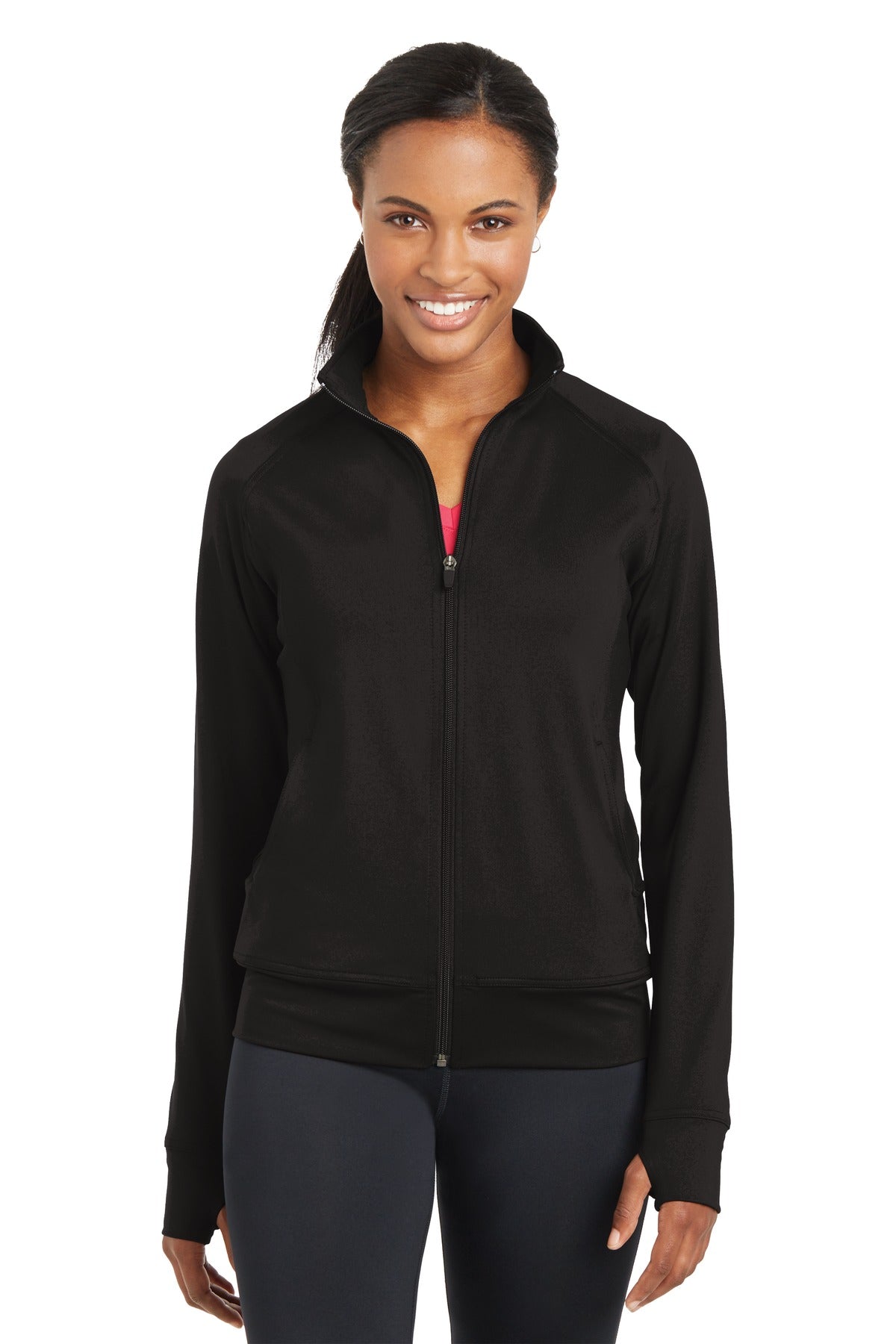 Custom Embroidered - Sport-Tek® Ladies NRG Fitness Jacket. LST885