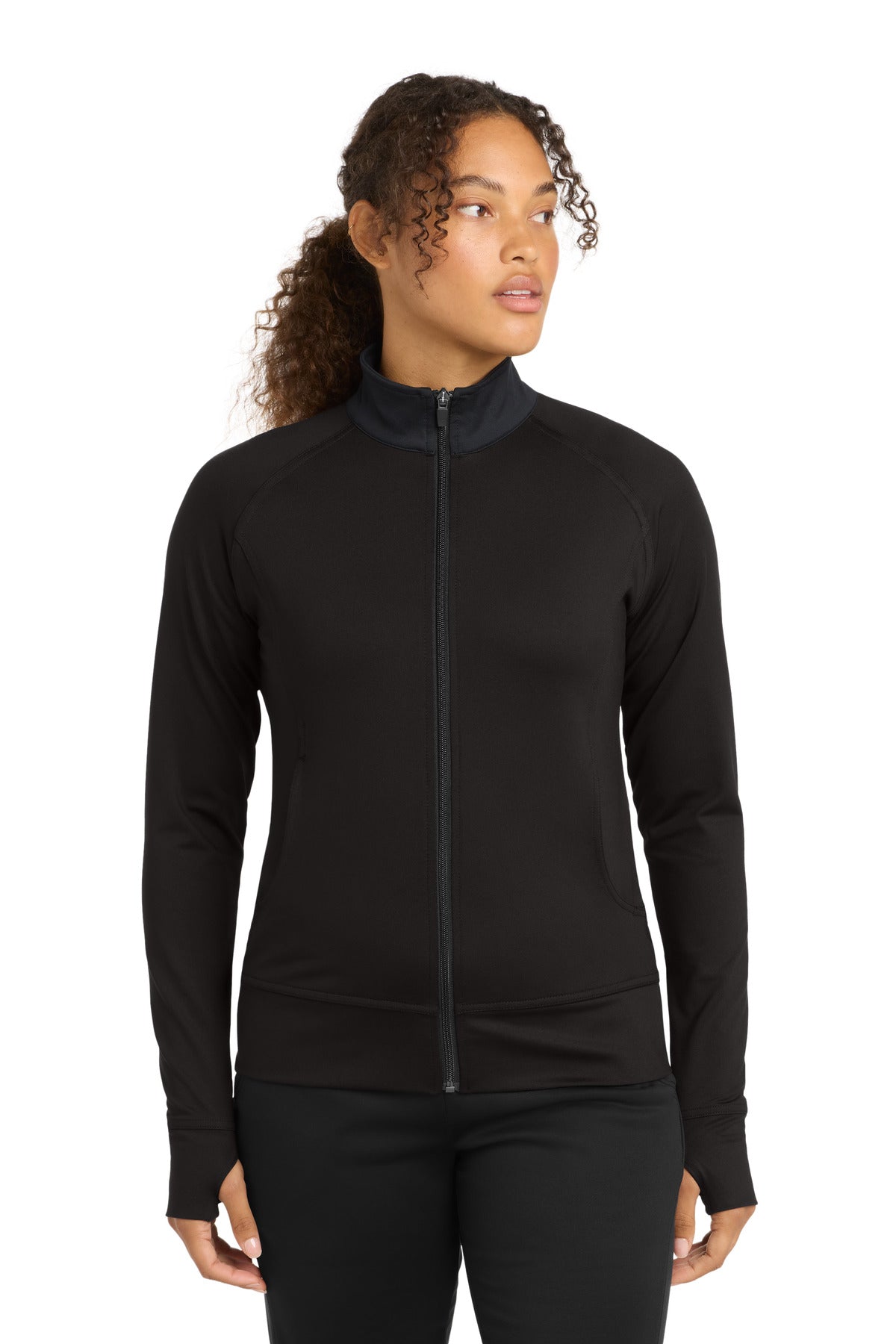 Custom Embroidery or DTF Print - Sport-Tek ® Women's NRG Fitness Jacket. LST885