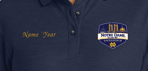 ND Club of Sacramento - Port Authority ® Women's Silk Touch™ Polo. L500