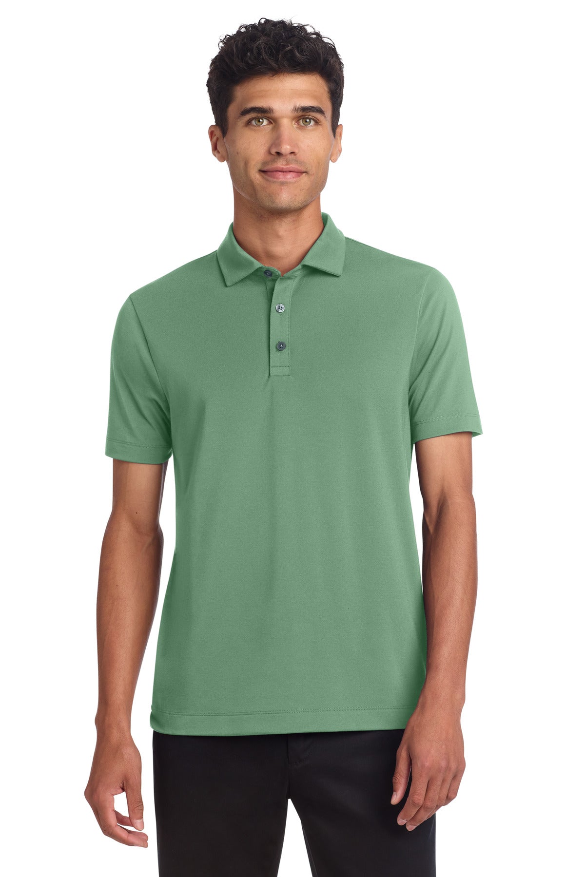 Custom Embroidery or DTF Print - Mercer+Mettle ® Stretch Jersey Polo MM1014