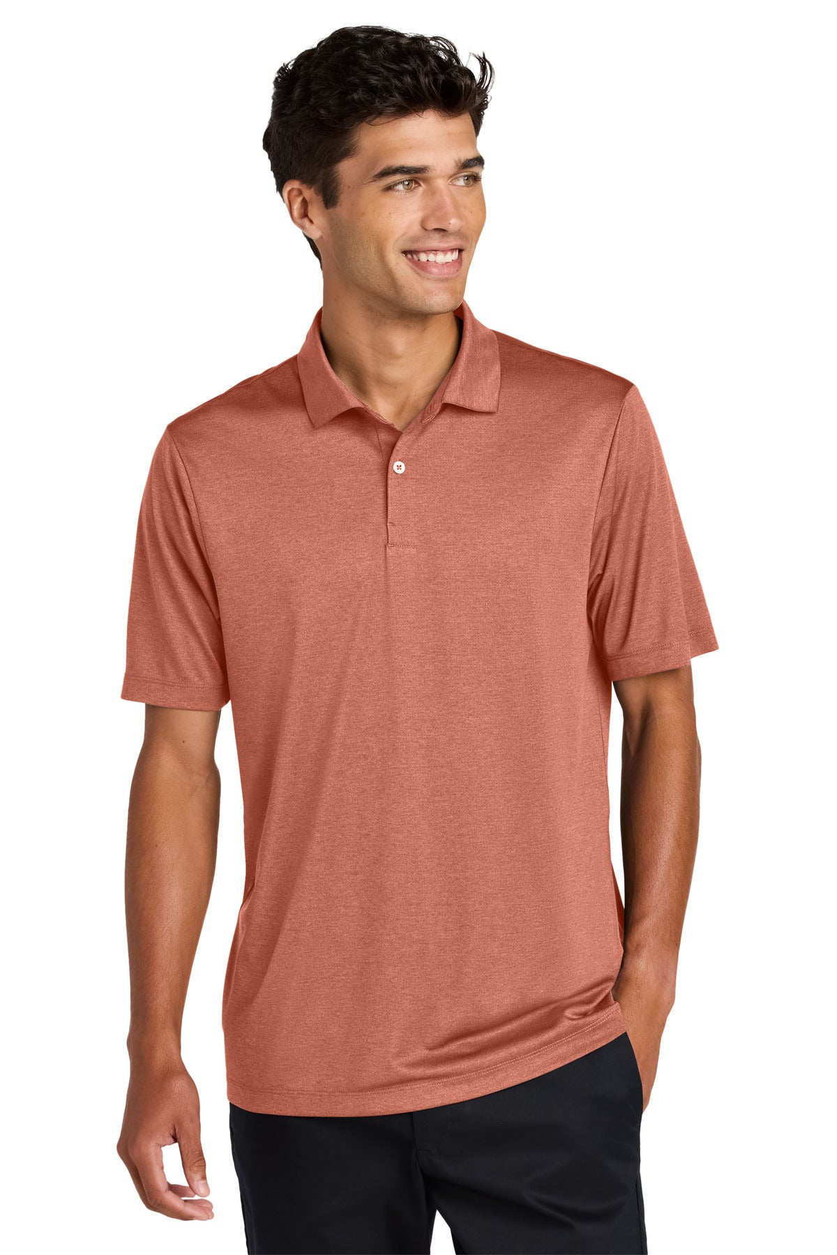Custom Embroidery or DTF Print - Mercer+Mettle ® Recharge Jersey Polo MM1020