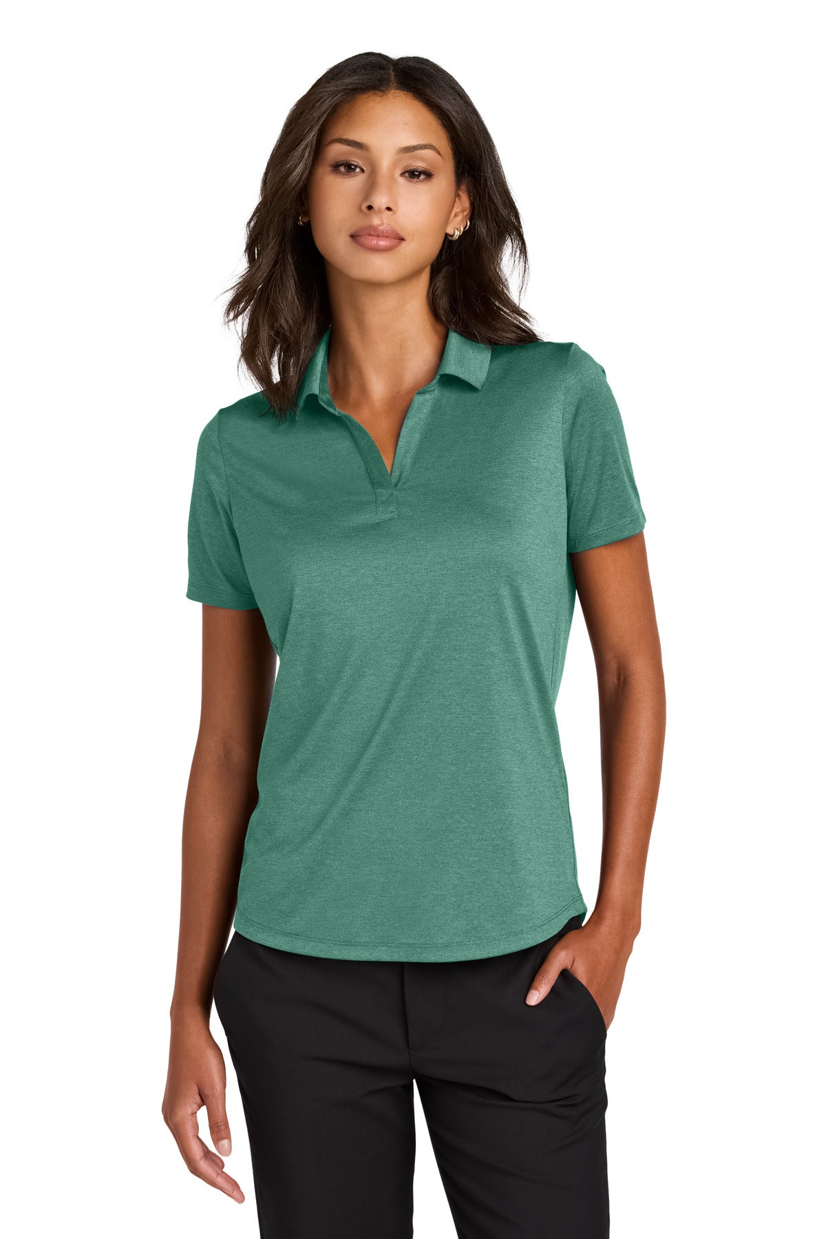 Custom Embroidery or DTF Print - Mercer+Mettle ® Women's Recharge Jersey Polo MM1021