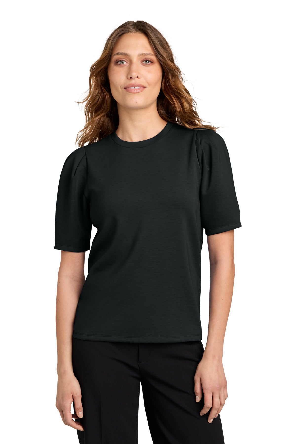 Custom Embroidery or DTF Print - Mercer+Mettle ® Women's Short Sleeve Lite Spacer Top MM1041