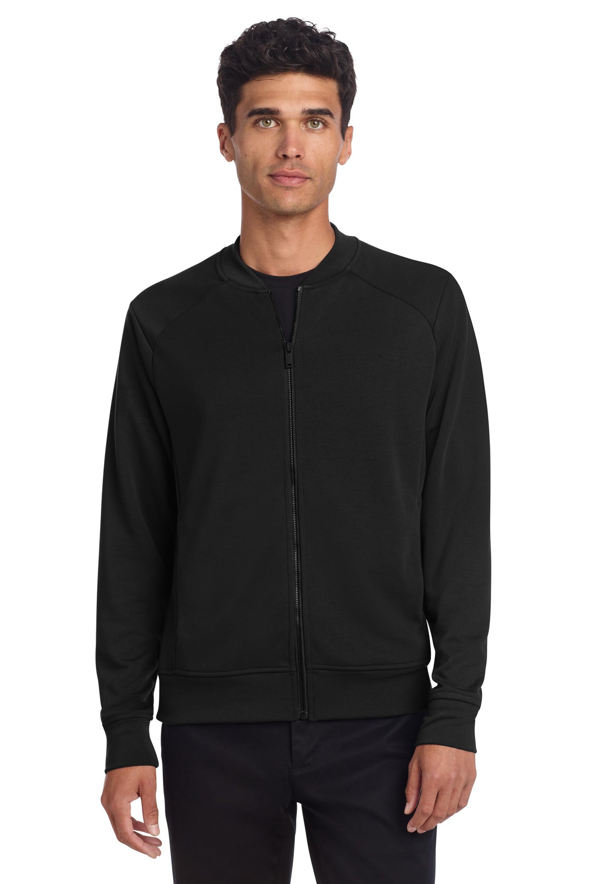 Custom Embroidery or DTF Print - Mercer+Mettle ® Double-Knit Bomber MM3000