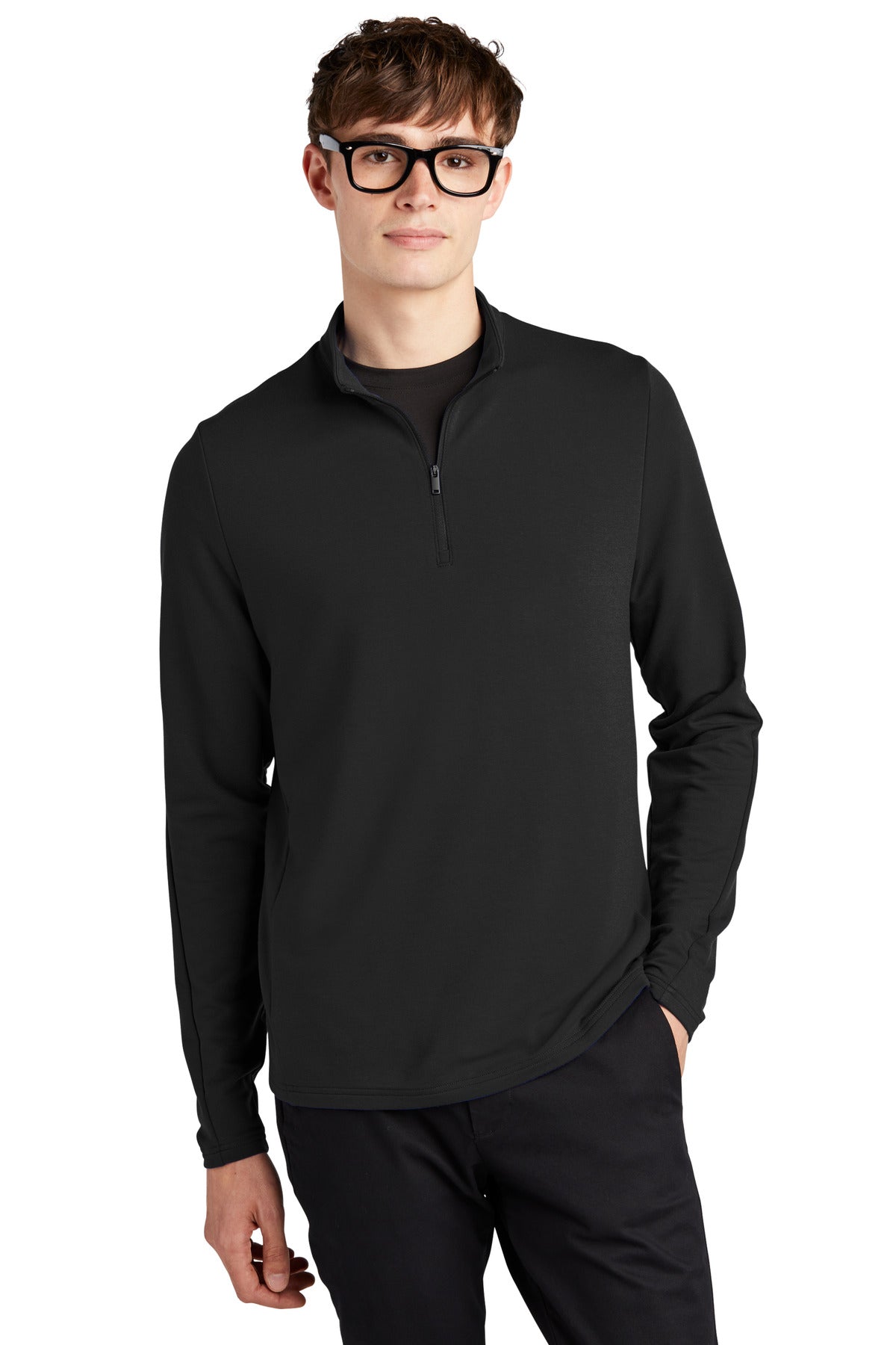 Custom Embroidered - Mercer+Mettle™ Stretch 1/4-Zip Pullover MM3010