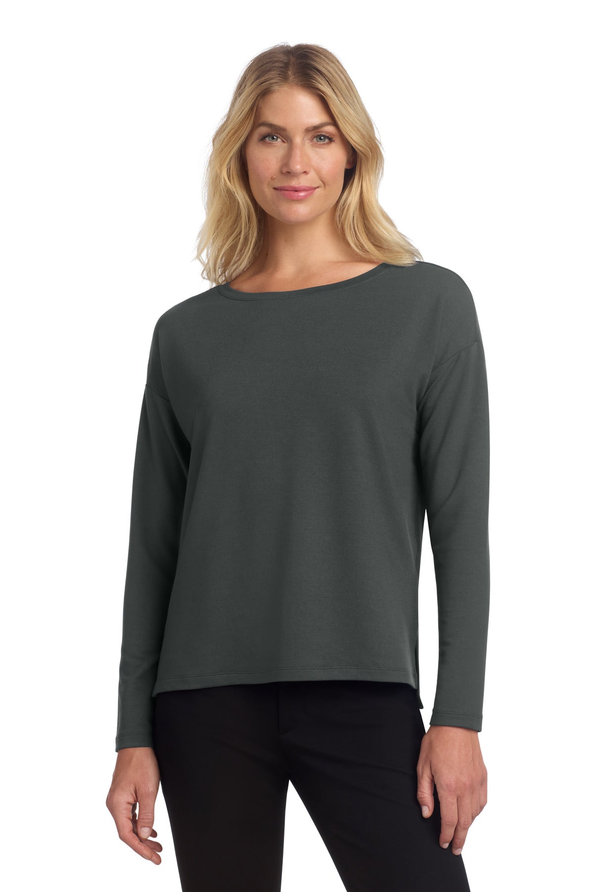 Custom Embroidery or DTF Print - Mercer+Mettle ® Women's Stretch Drop Shoulder Pullover MM3013
