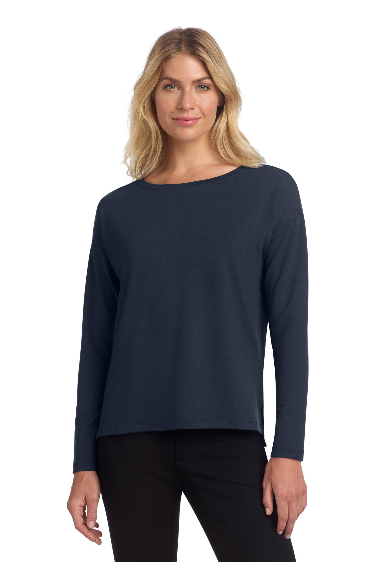 Custom Embroidery or DTF Print - Mercer+Mettle ® Women's Stretch Drop Shoulder Pullover MM3013