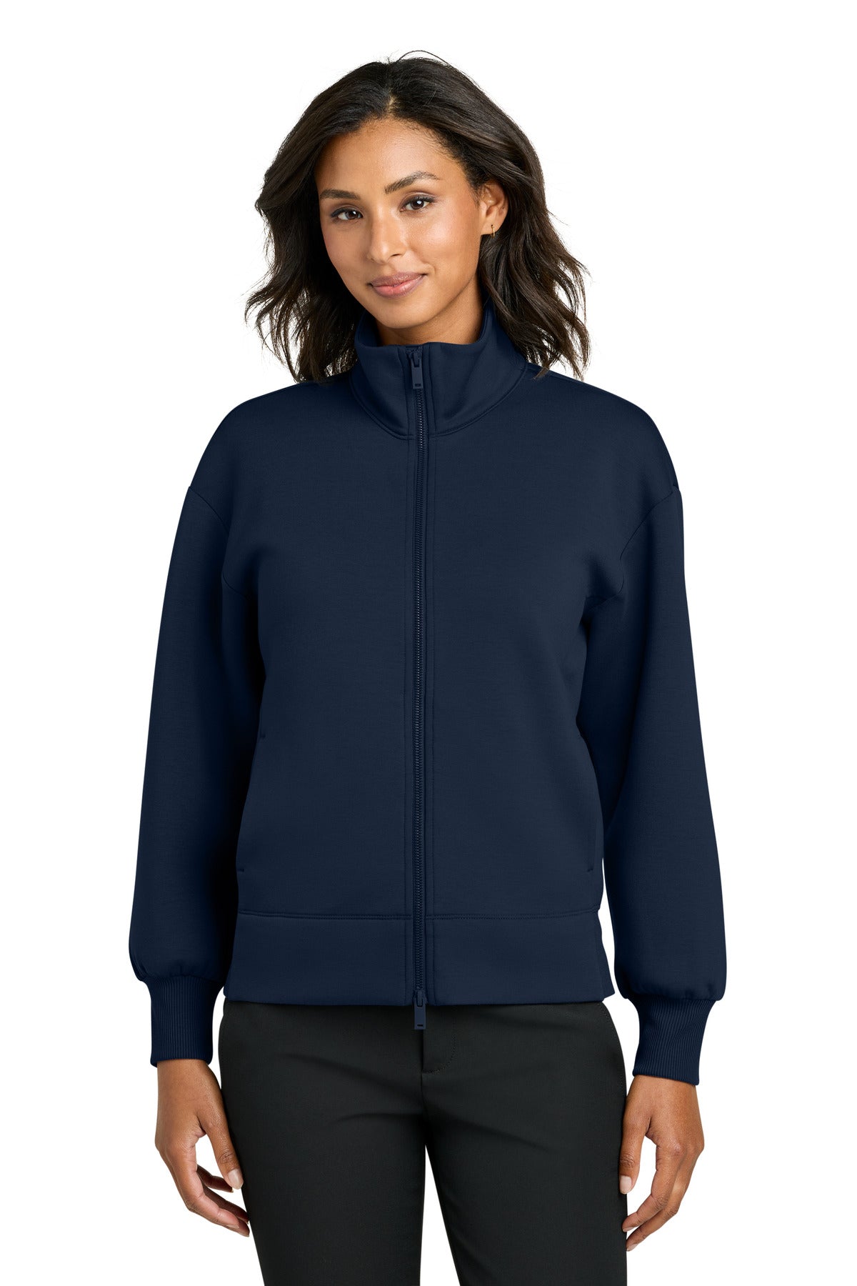 Custom Embroidery or DTF Print - Mercer+Mettle ® Women's Soft Spacer Full-Zip MM3103
