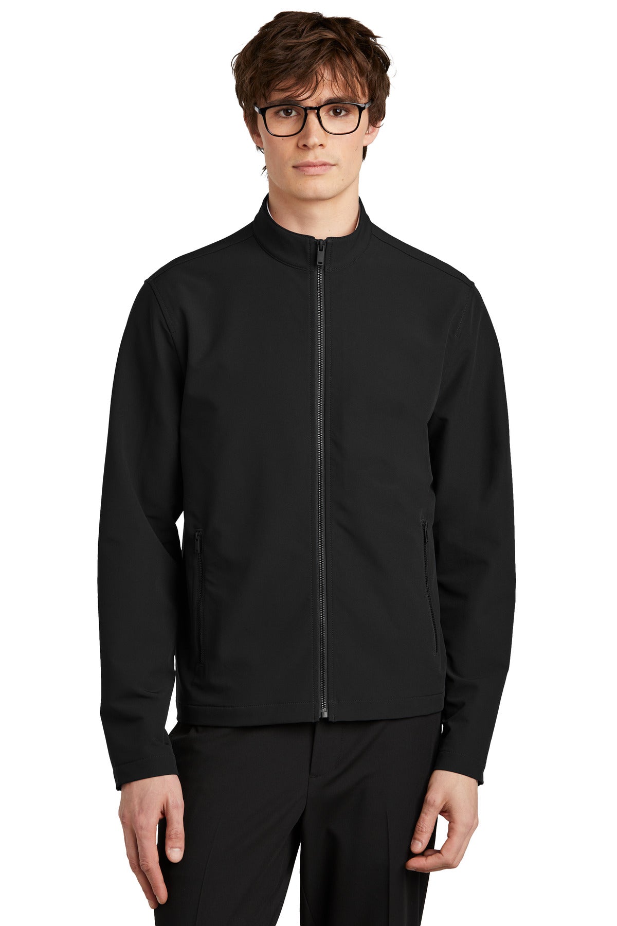 Custom Embroidery or DTF Print - Mercer+Mettle ® Stretch Soft Shell Jacket MM7102