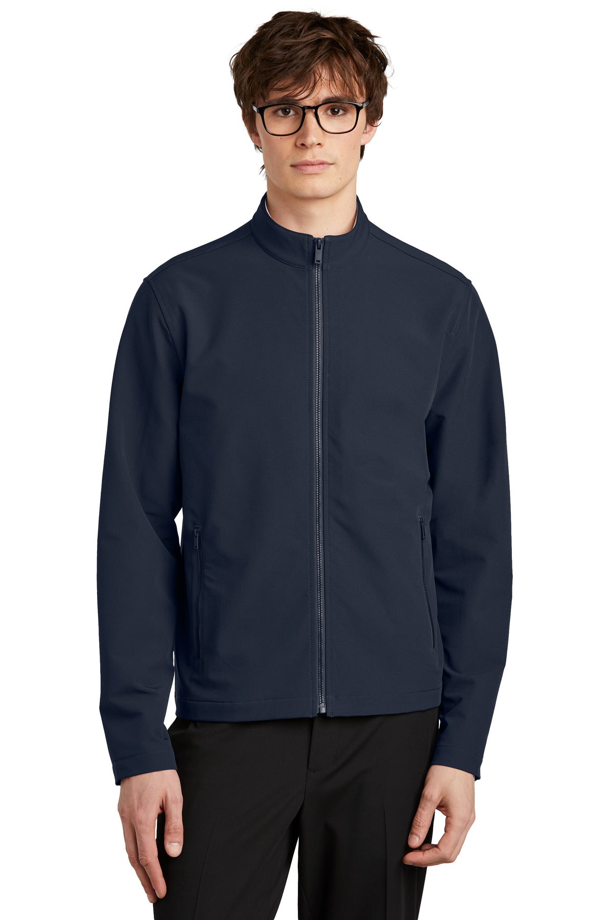 Custom Embroidery or DTF Print - Mercer+Mettle ® Stretch Soft Shell Jacket MM7102