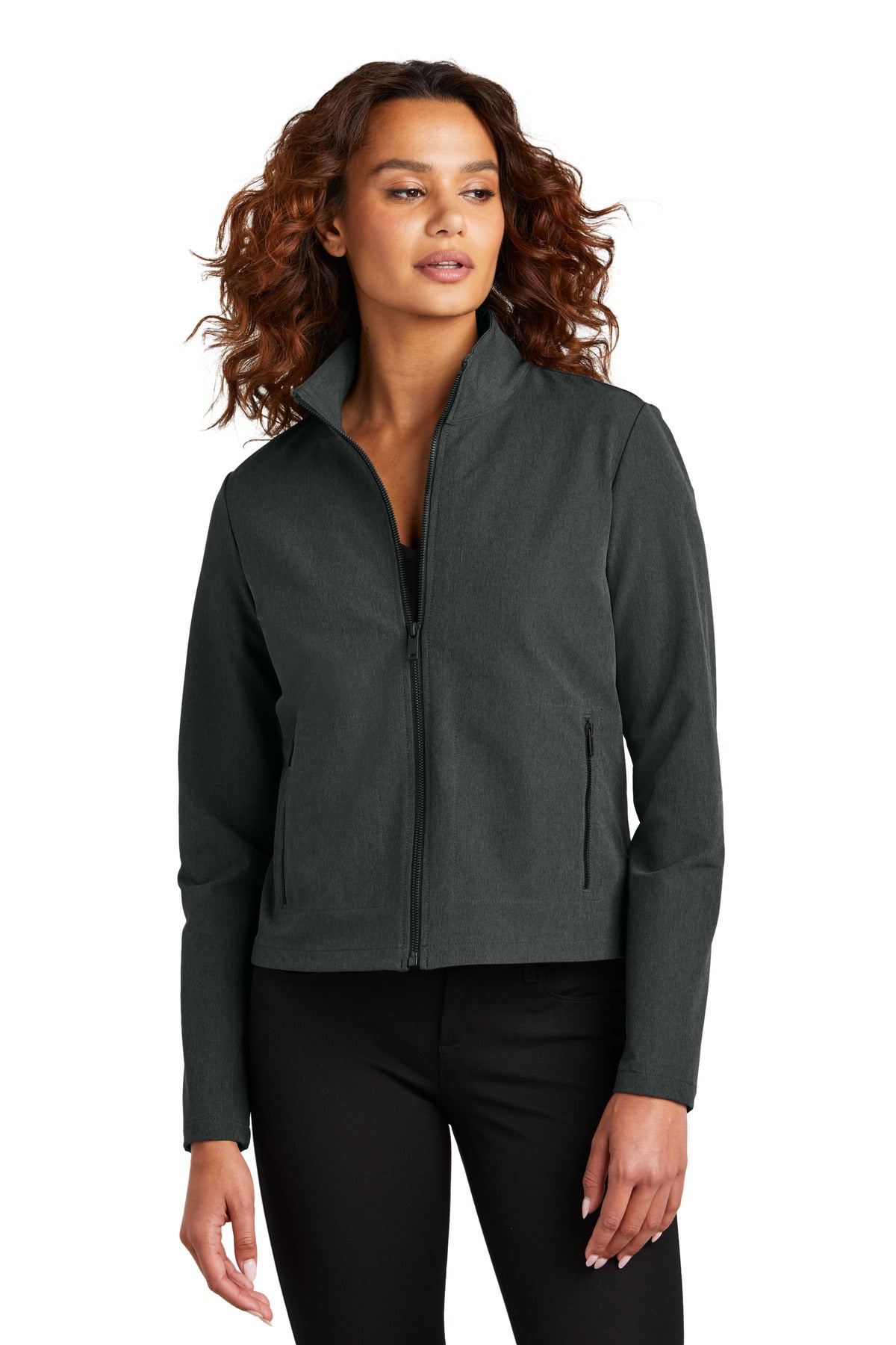 Custom Embroidery or DTF Print - Mercer+Mettle ® Women's Stretch Soft Shell Jacket MM7103