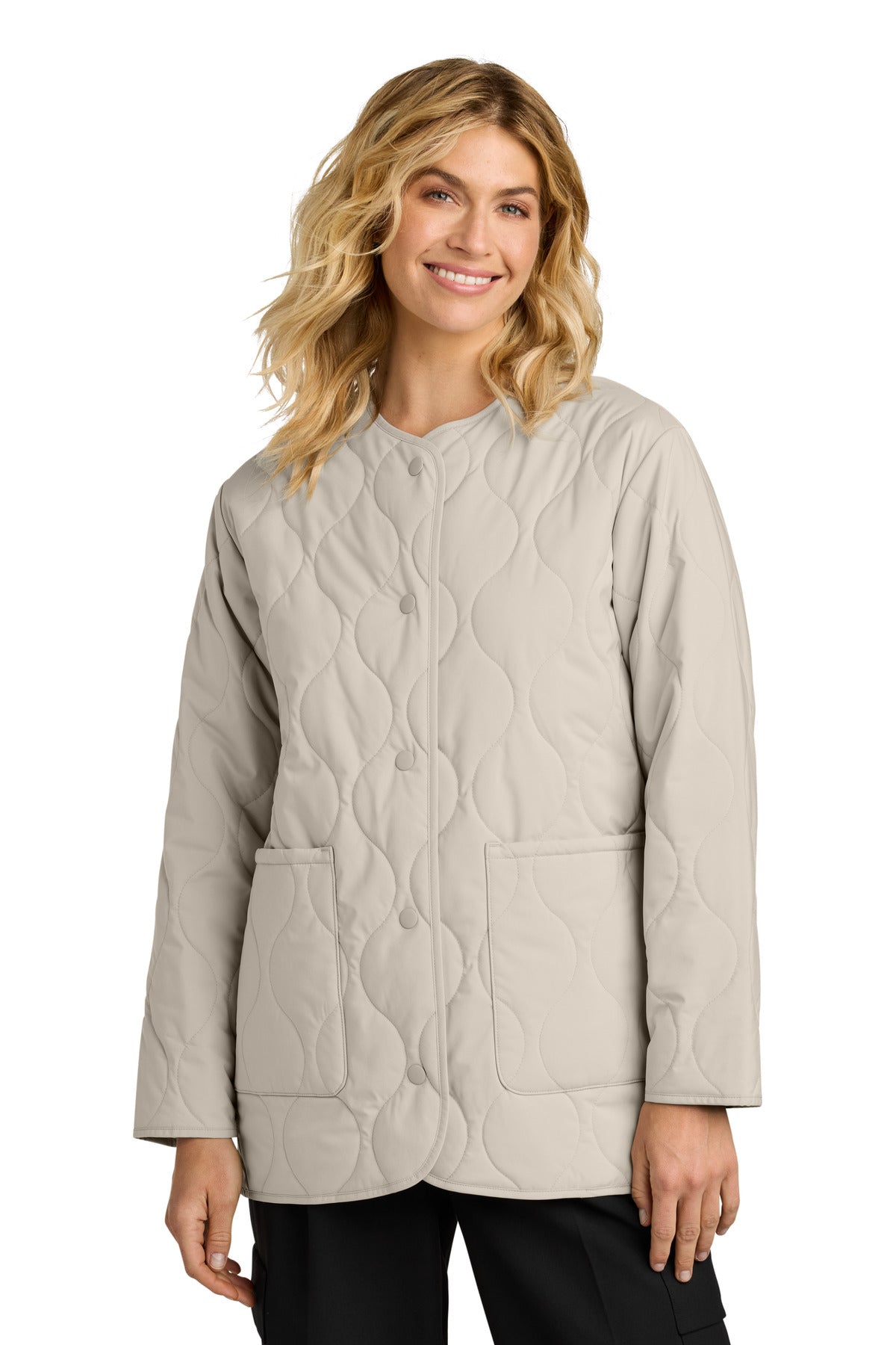 Custom Embroidery or DTF Print - Mercer+Mettle ® Women's Quilted Liner Jacket MM7203