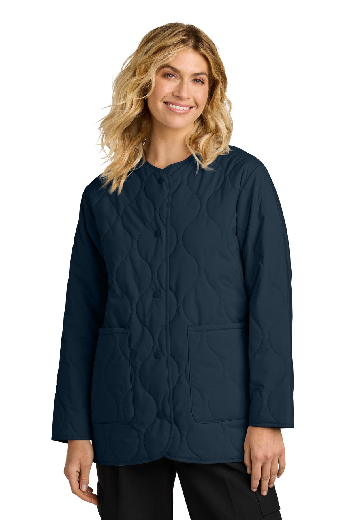 Custom Embroidery or DTF Print - Mercer+Mettle ® Women's Quilted Liner Jacket MM7203