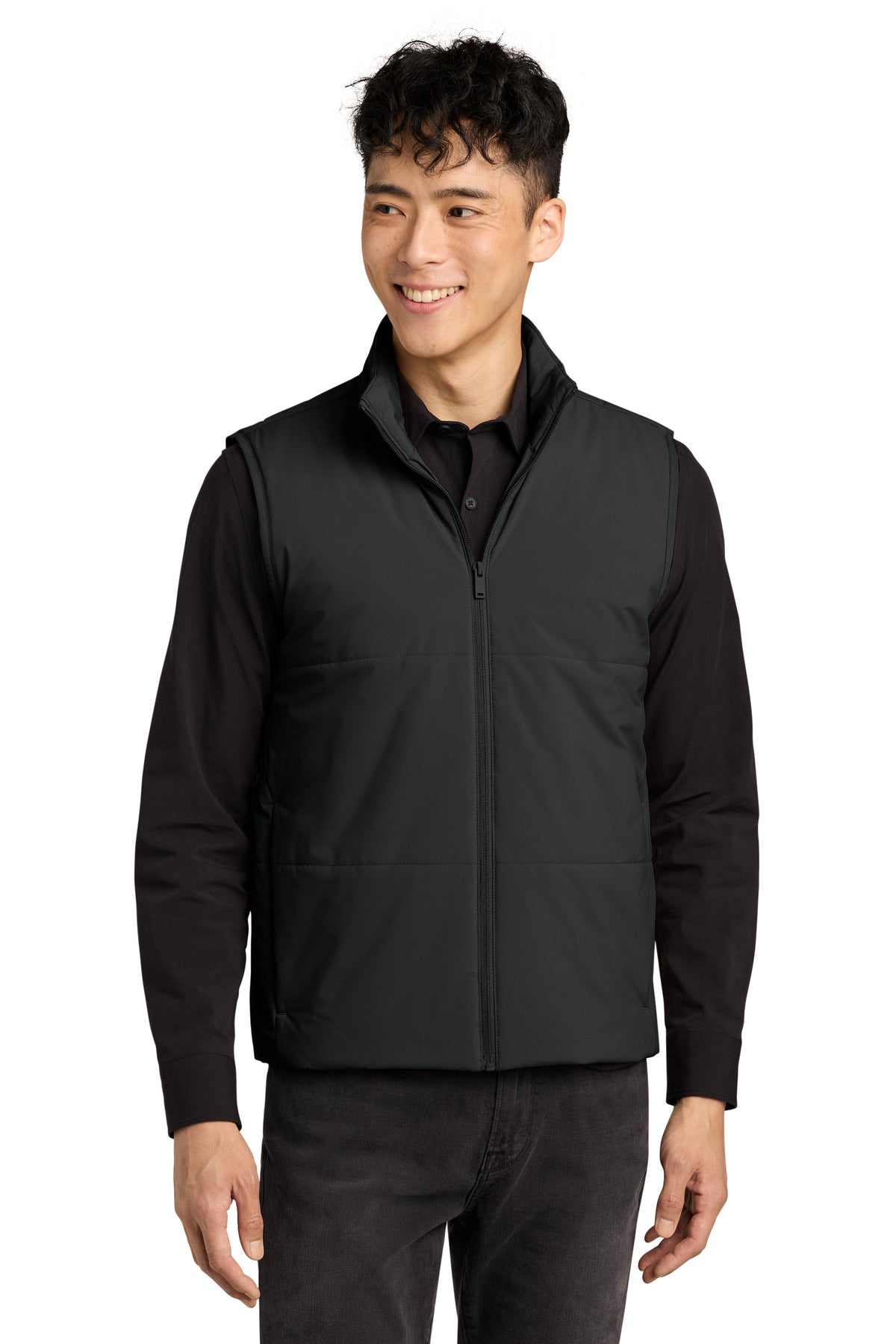 Custom Embroidery or DTF Print - Mercer+Mettle ® Brookline Quilted Vest MM7222