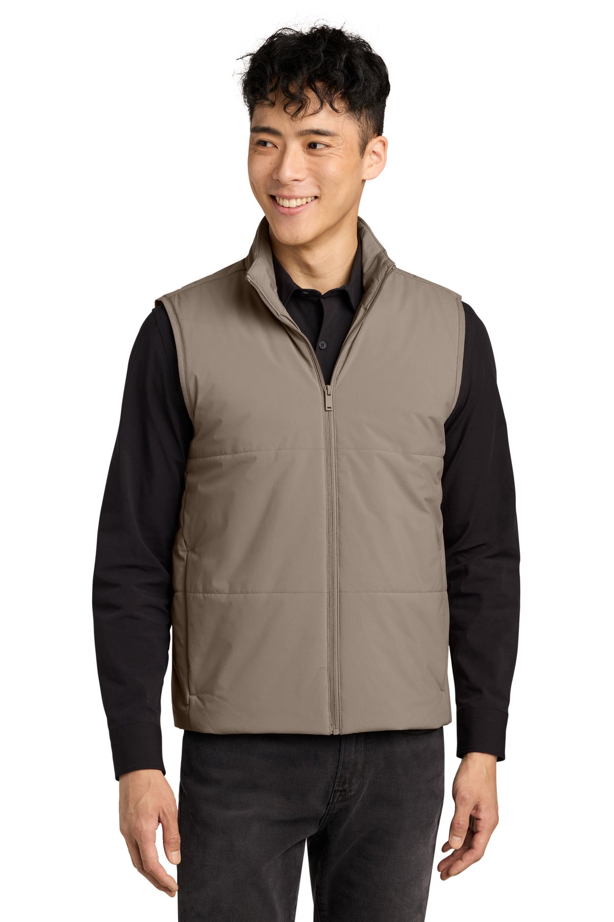 Custom Embroidery or DTF Print - Mercer+Mettle ® Brookline Quilted Vest MM7222