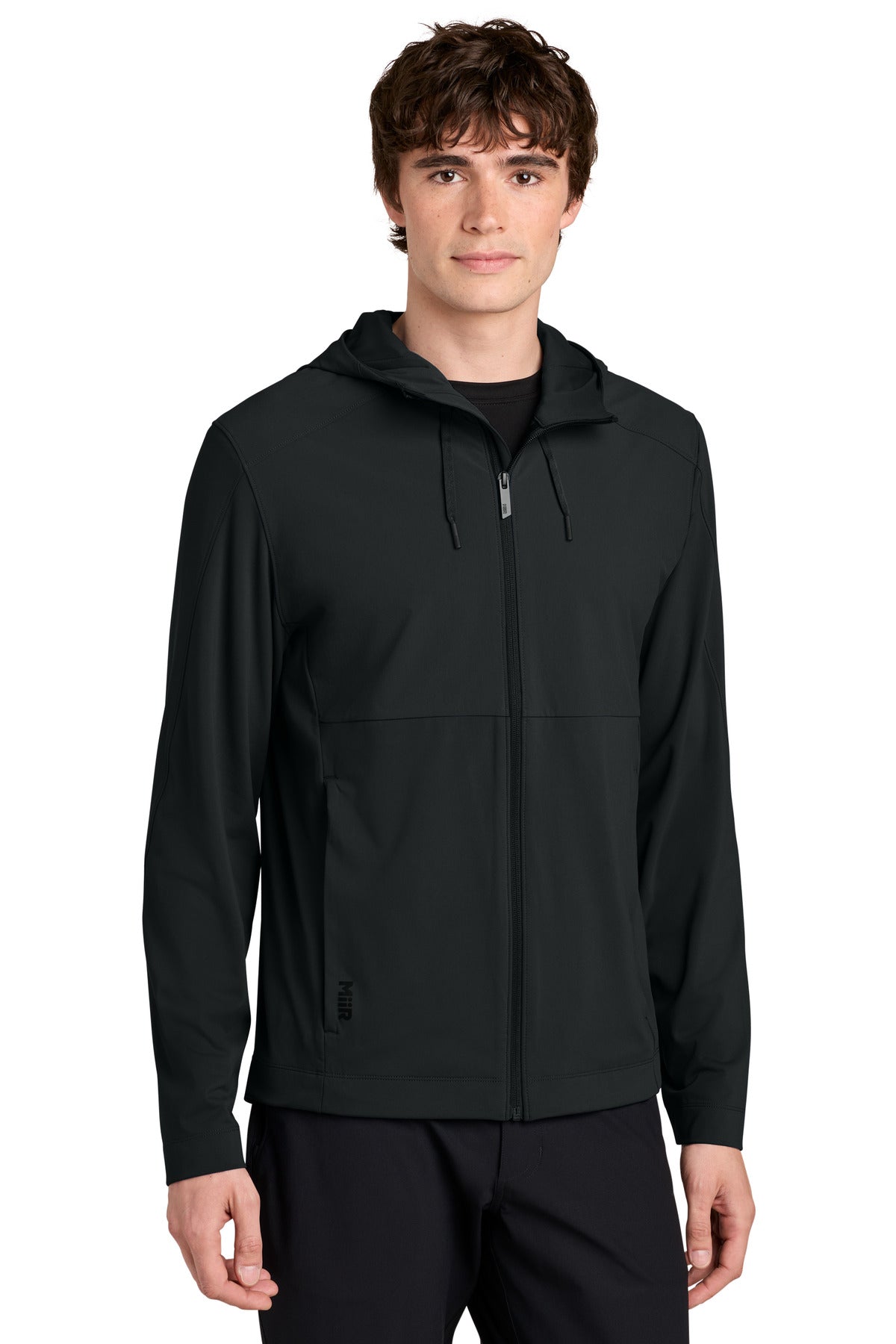 Custom Embroidered or DTF Printed - MiiR ® Kivu Hybrid Full-Zip Hooded Jacket MRA230