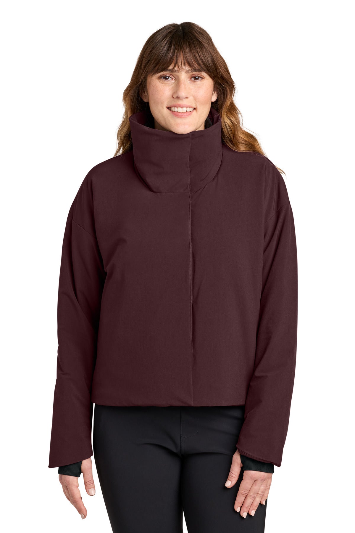 Custom Embroidered or DTF Printed - MiiR ® Women's Sashiko Full-Zip Stretch Puffy MRAW440