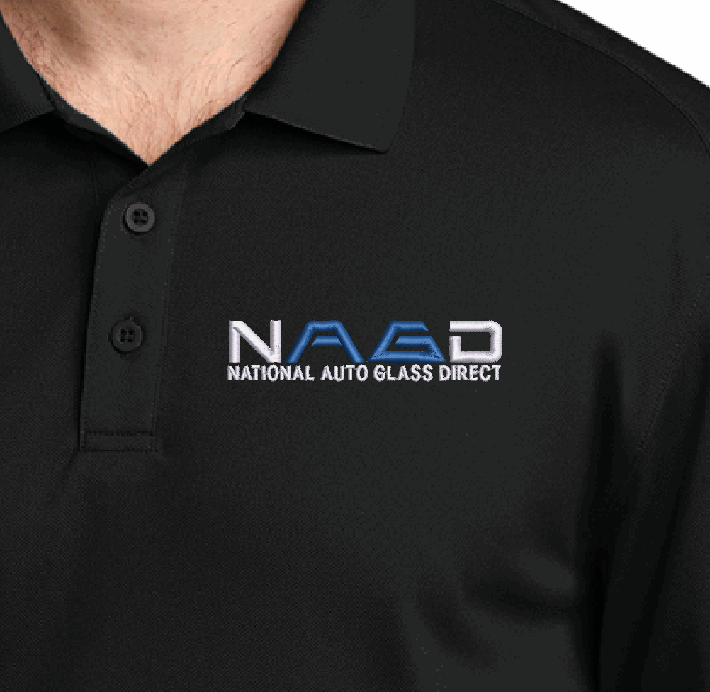National Auto Glass Direct NAGD - Port Authority ® Wearever Performance Pique Long Sleeve Polo K240LS