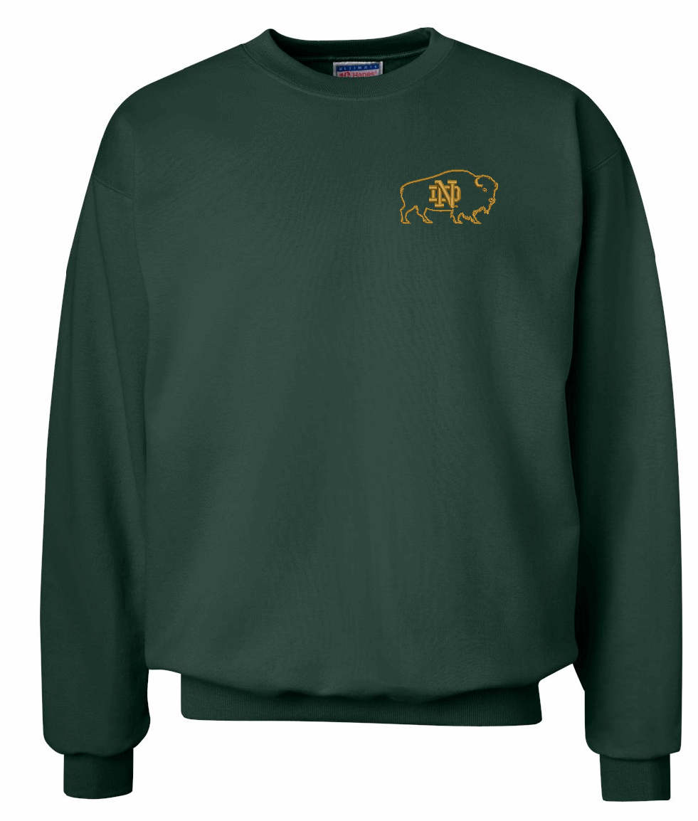 ND Club of Buffalo WNY - Hanes Unisex Ultimate Cotton® Crewneck Sweatshirt F260