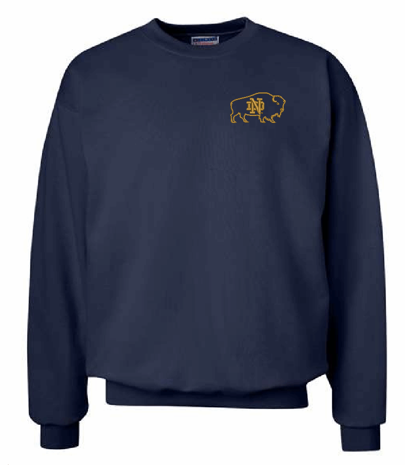 ND Club of Buffalo WNY - Hanes Unisex Ultimate Cotton® Crewneck Sweatshirt F260
