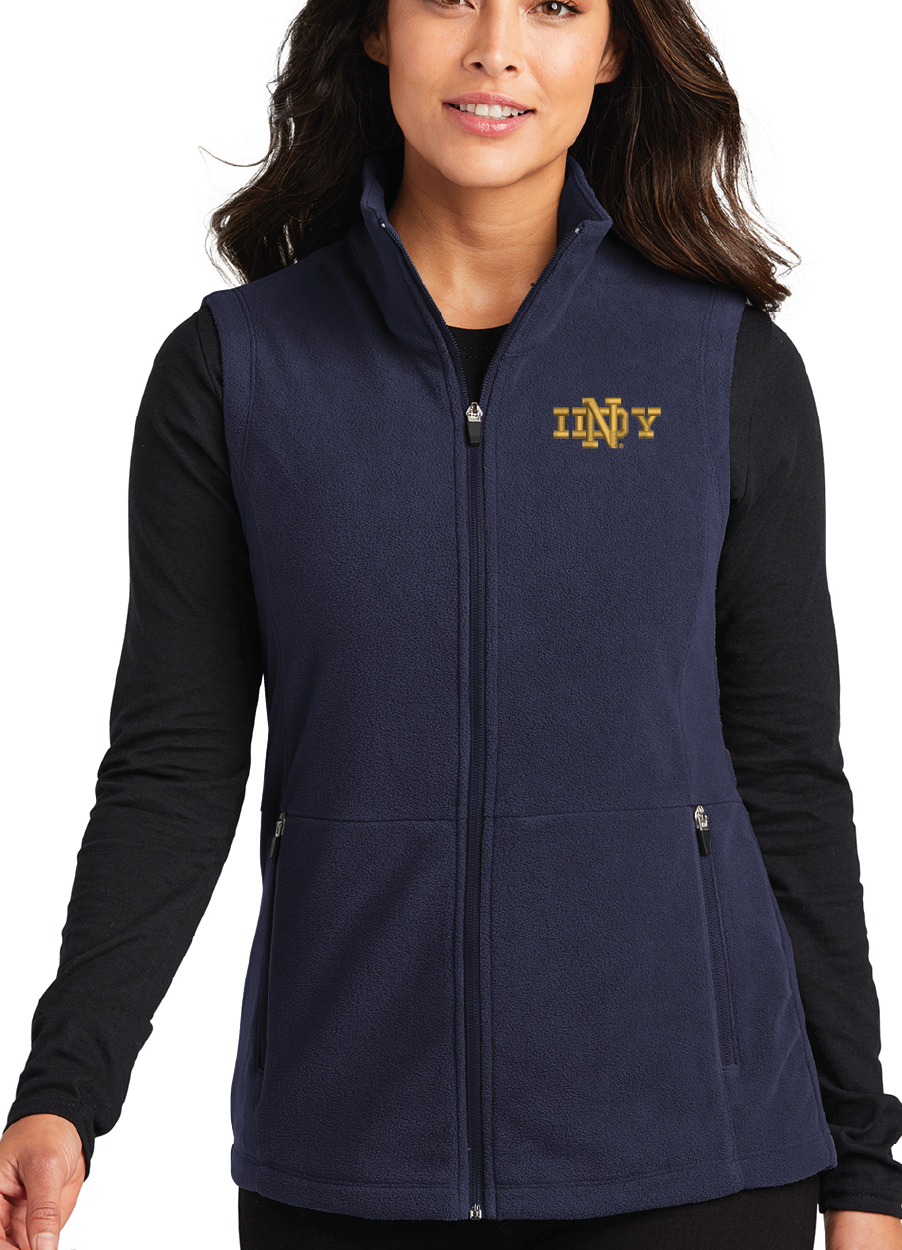 ND Club of Indy - Port Authority® Women's Accord Microfleece Vest L152