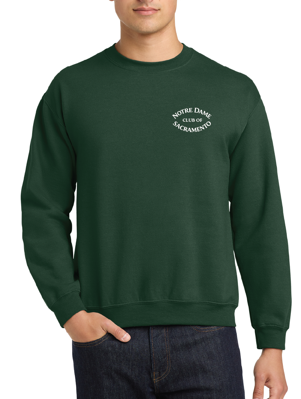 ND Club of Sacramento - Gildan® Heavy Blend™ Crewneck Sweatshirt