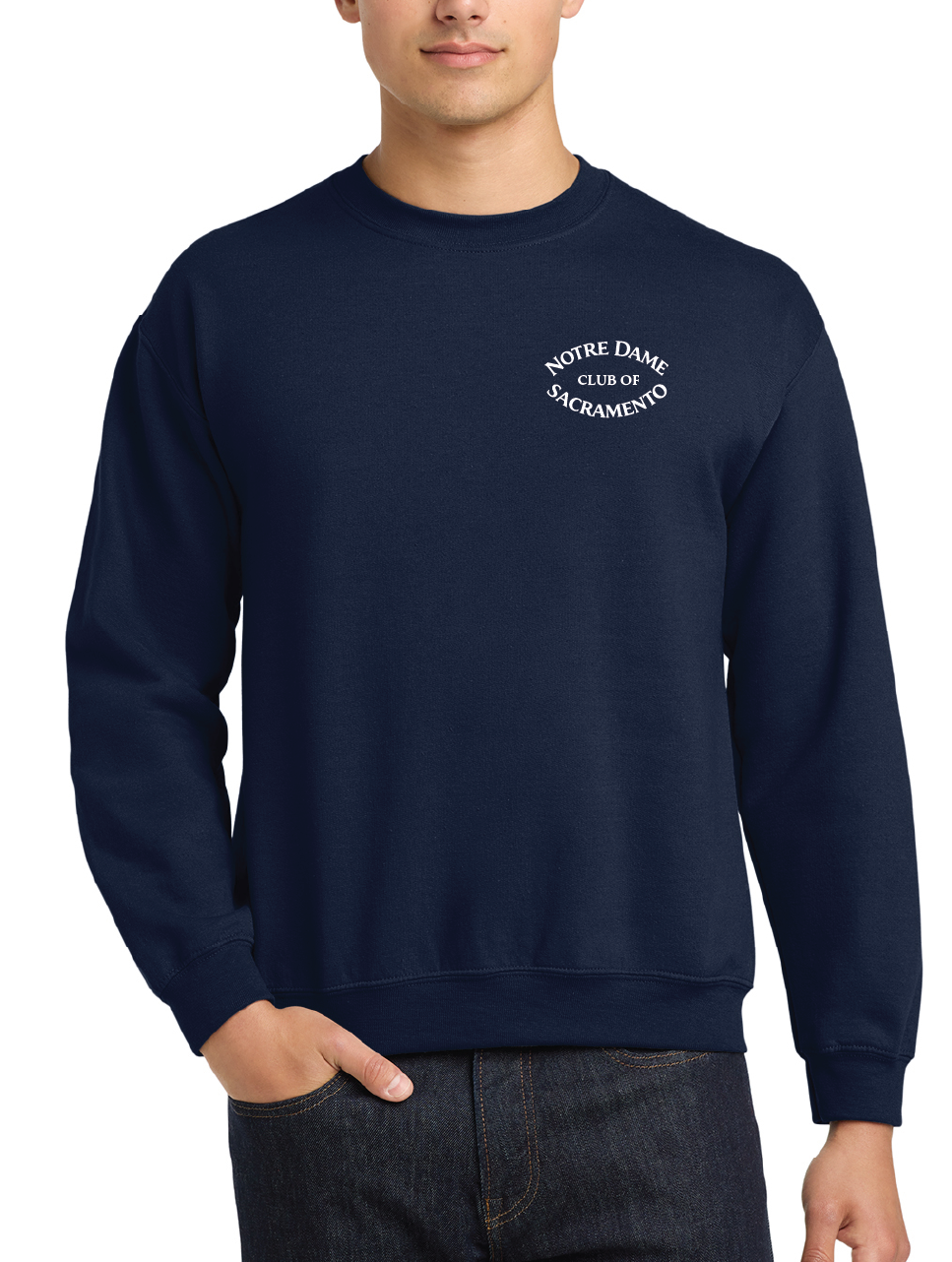 ND Club of Sacramento - Gildan® Heavy Blend™ Crewneck Sweatshirt