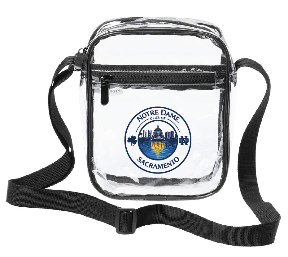 ND Club of Sacramento - Port Authority ® Clear Crossbody Bag BG931