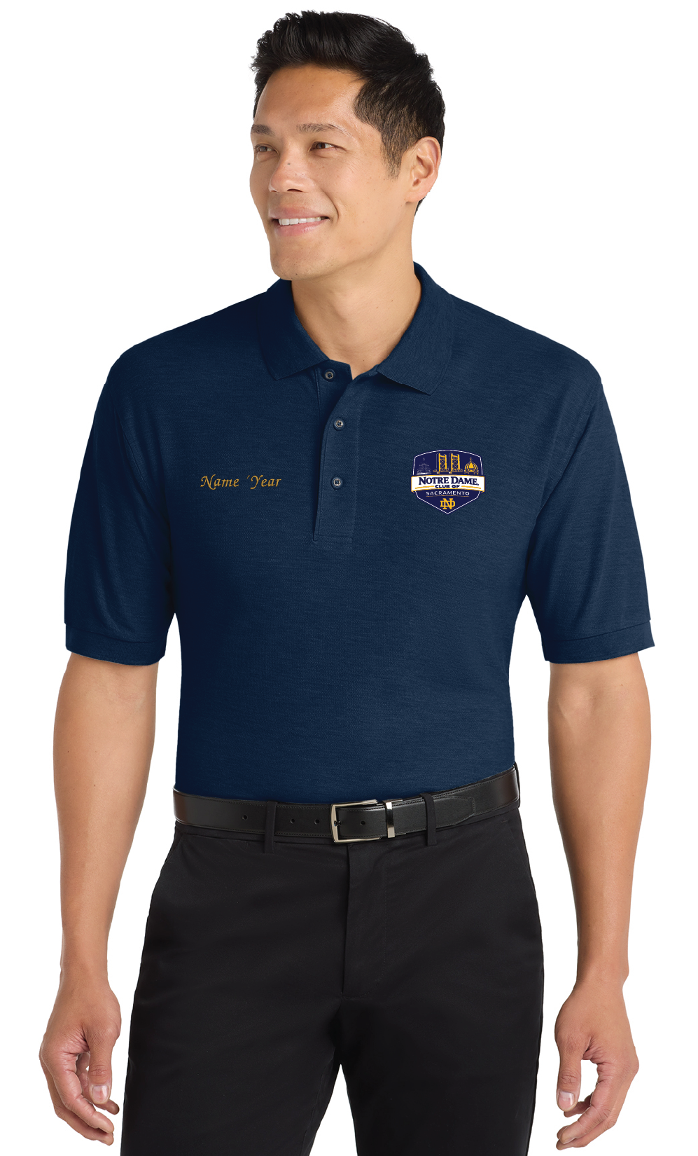 ND Club of Sacramento - Port Authority ® Silk Touch™ Polo K500