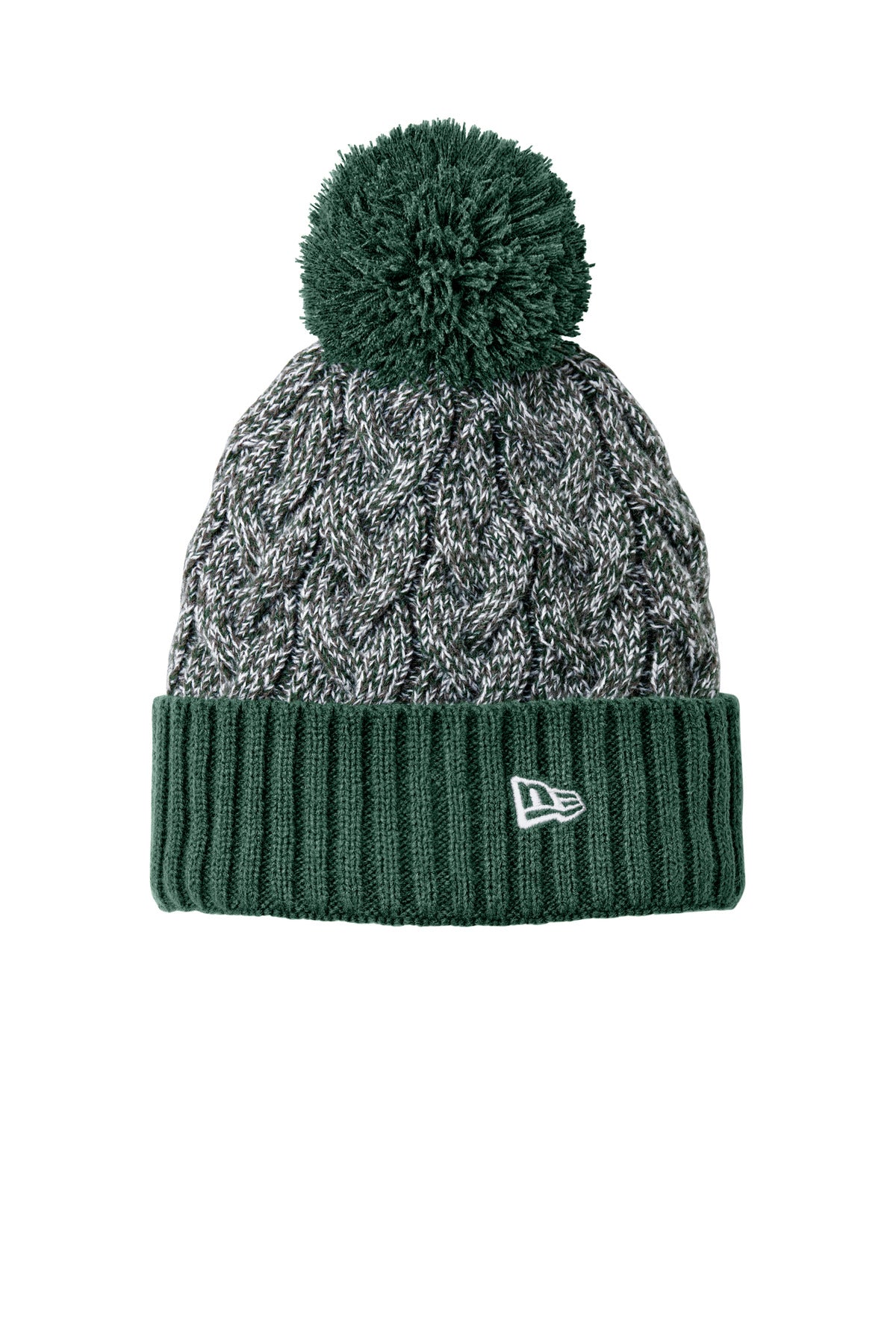 Custom Embroidery - New Era ® Marled Knit Pom Beanie NE910