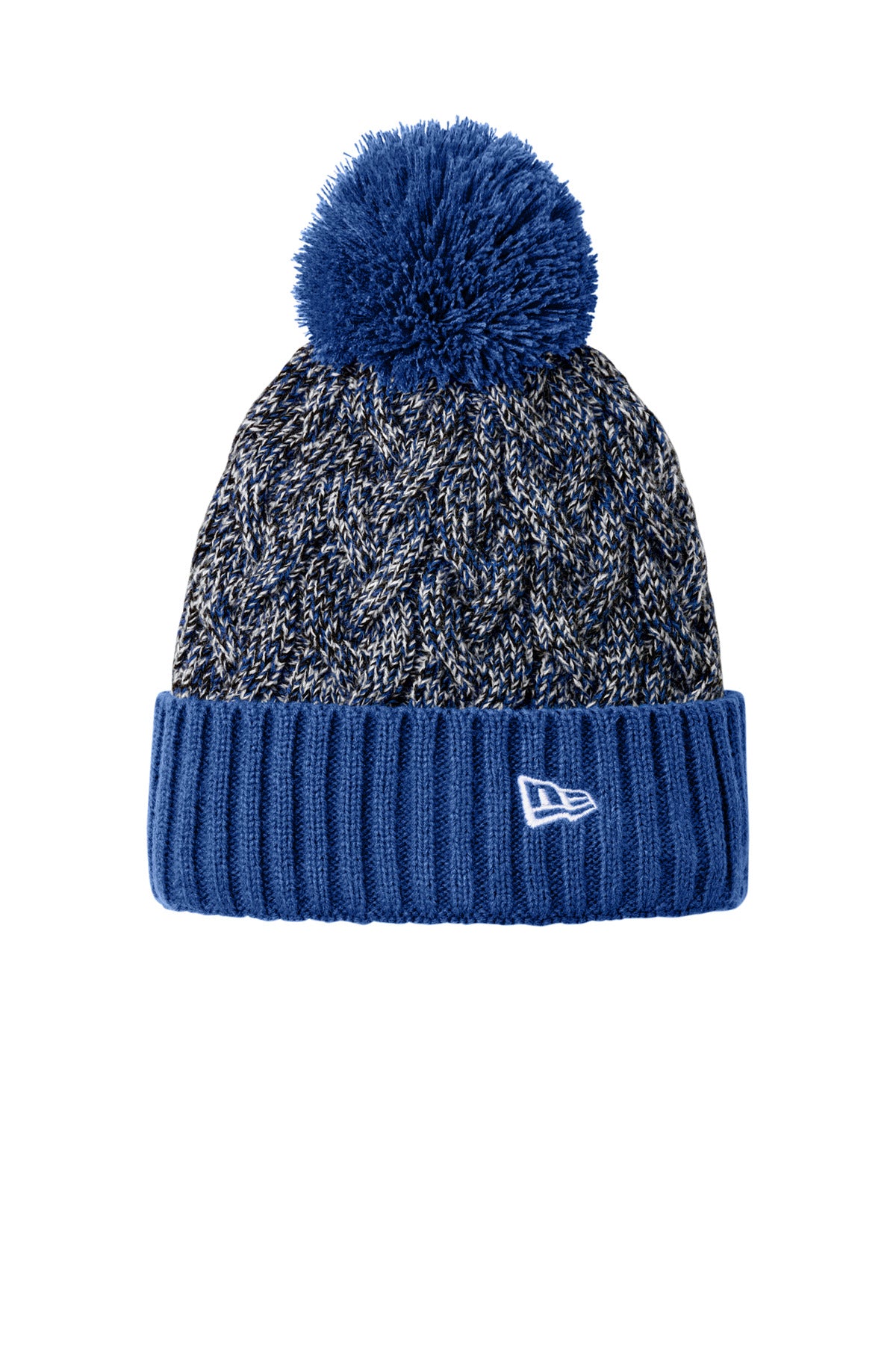 Custom Embroidery - New Era ® Marled Knit Pom Beanie NE910