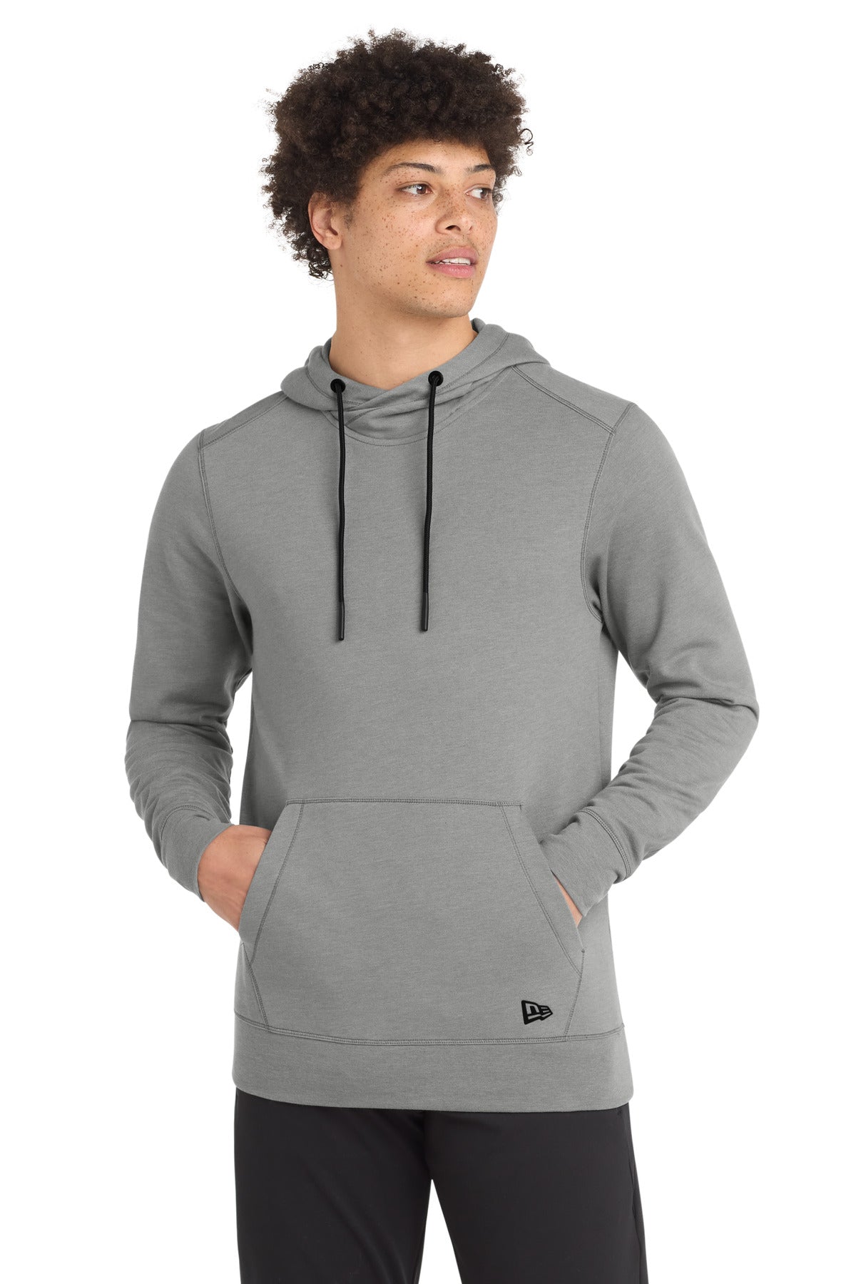 Custom Embroidery - New Era ® Tri-Blend Fleece Pullover Hoodie. NEA510