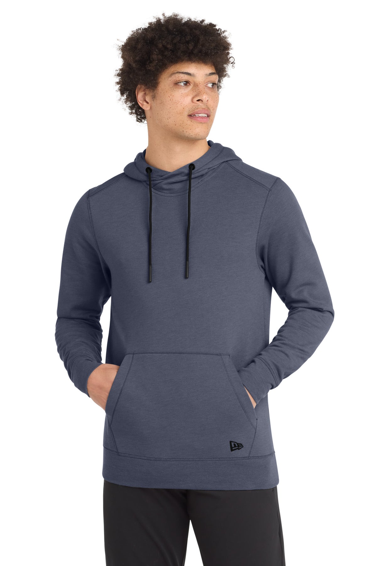 Custom Embroidery - New Era ® Tri-Blend Fleece Pullover Hoodie. NEA510