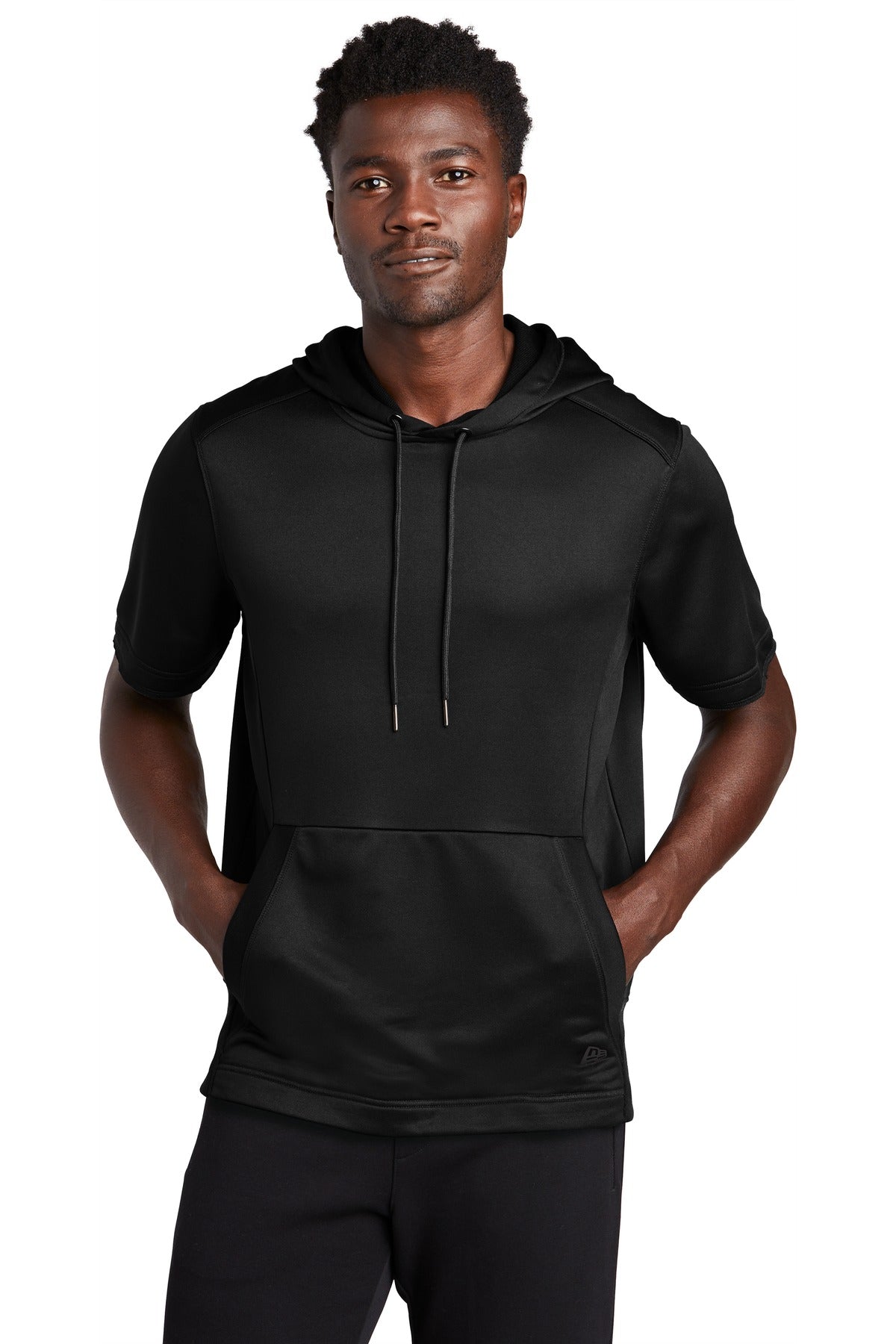 Custom Embroidered - New Era ® Performance Terry Short Sleeve Hoodie N