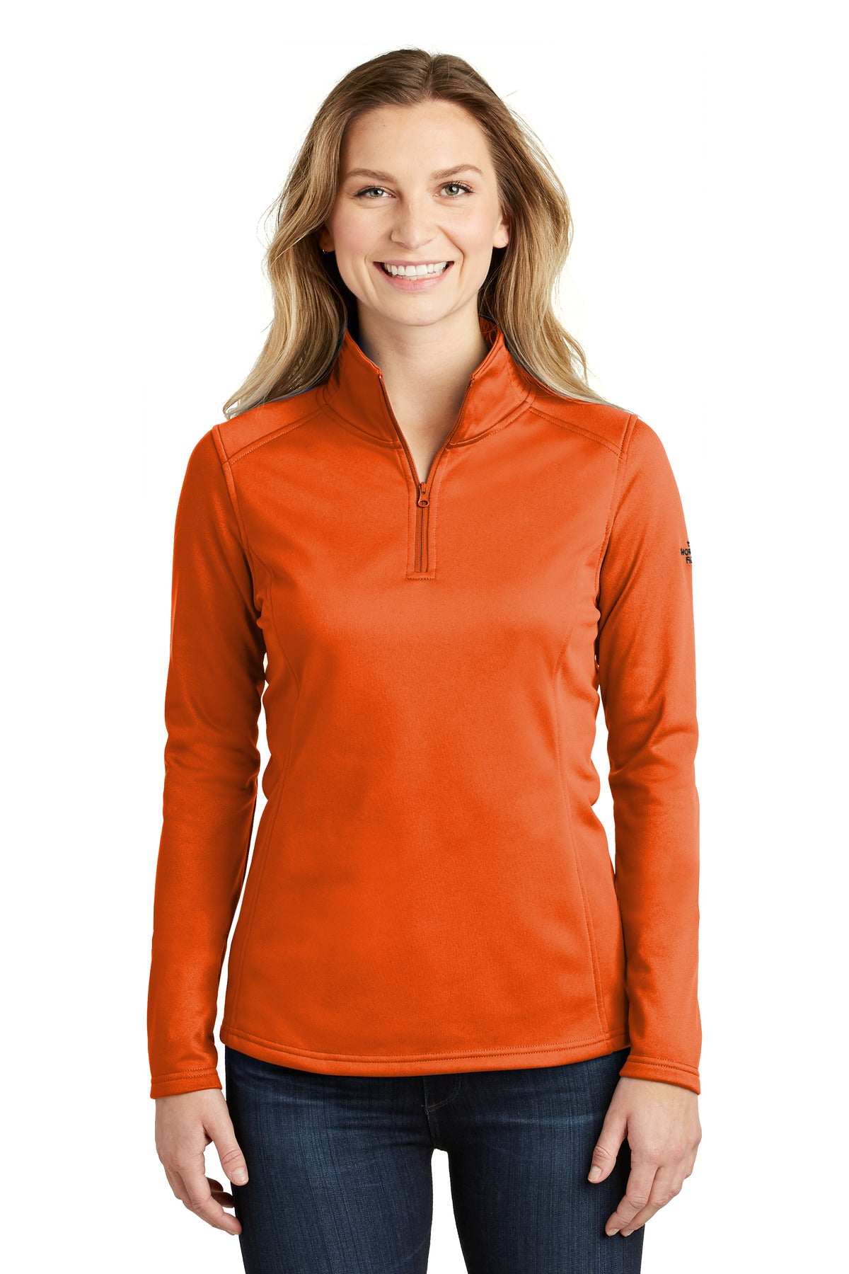 Custom Embroidered - The North Face ® Ladies Tech 1/4-Zip Fleece. NF0A