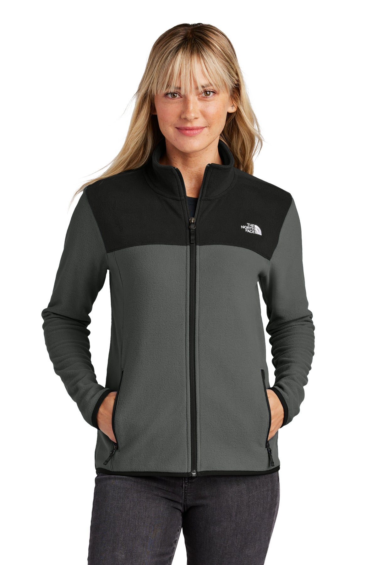 Custom Embroidery or DTF Print - The North Face ® Women's Glacier Full-Zip Fleece Jacket NF0A7V4K