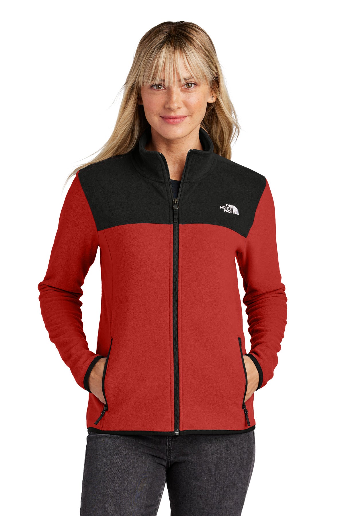 Custom Embroidery or DTF Print - The North Face ® Women's Glacier Full-Zip Fleece Jacket NF0A7V4K