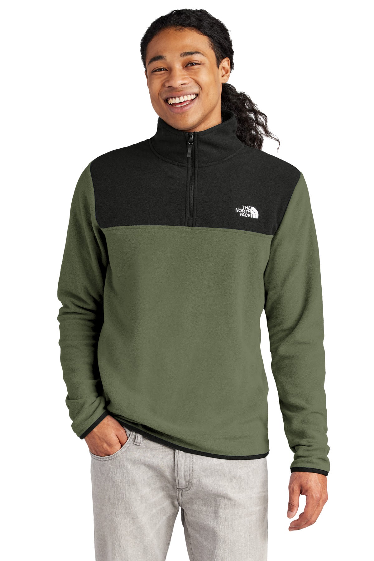 Custom Embroidery or DTF Print - The North Face ® Glacier 1/4-Zip Fleece NF0A7V4L