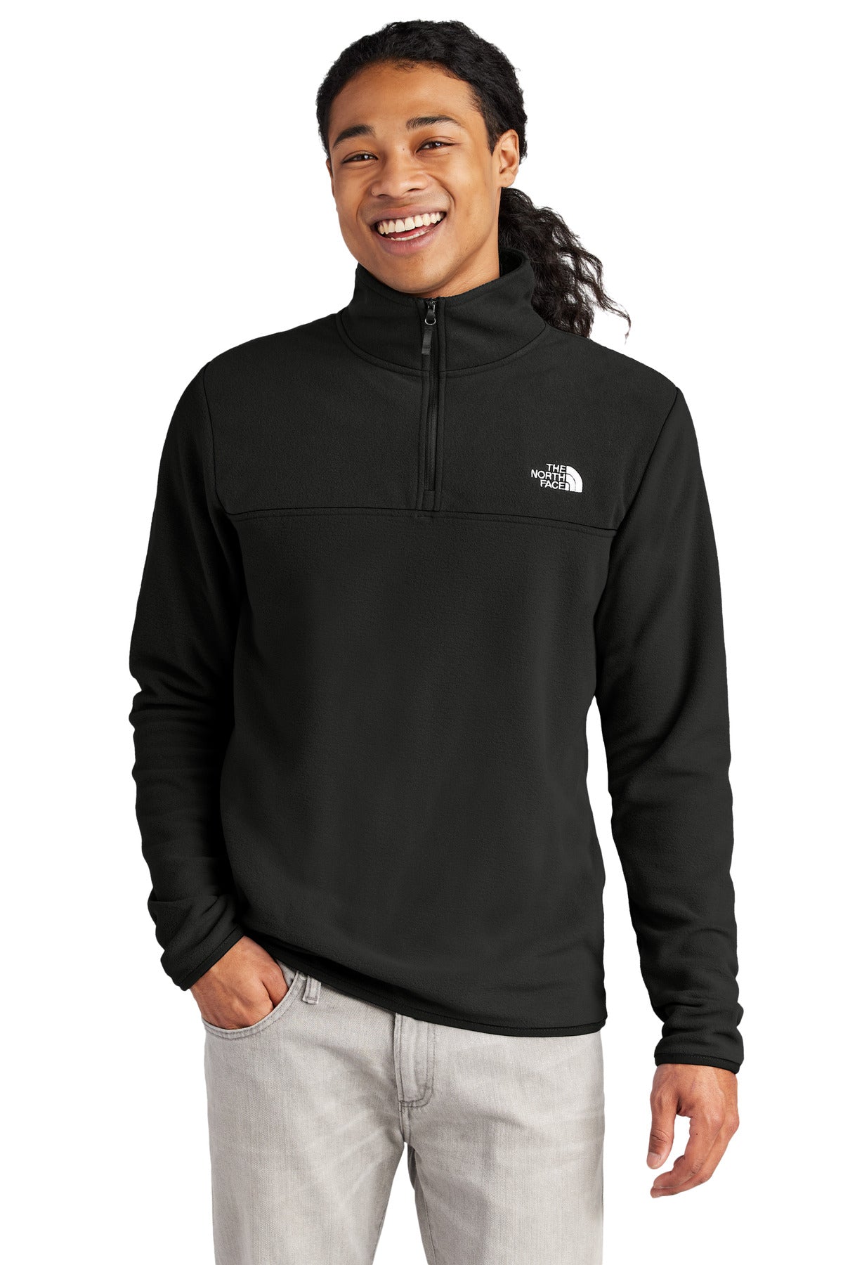 Custom Embroidery or DTF Print - The North Face ® Glacier 1/4-Zip Fleece NF0A7V4L